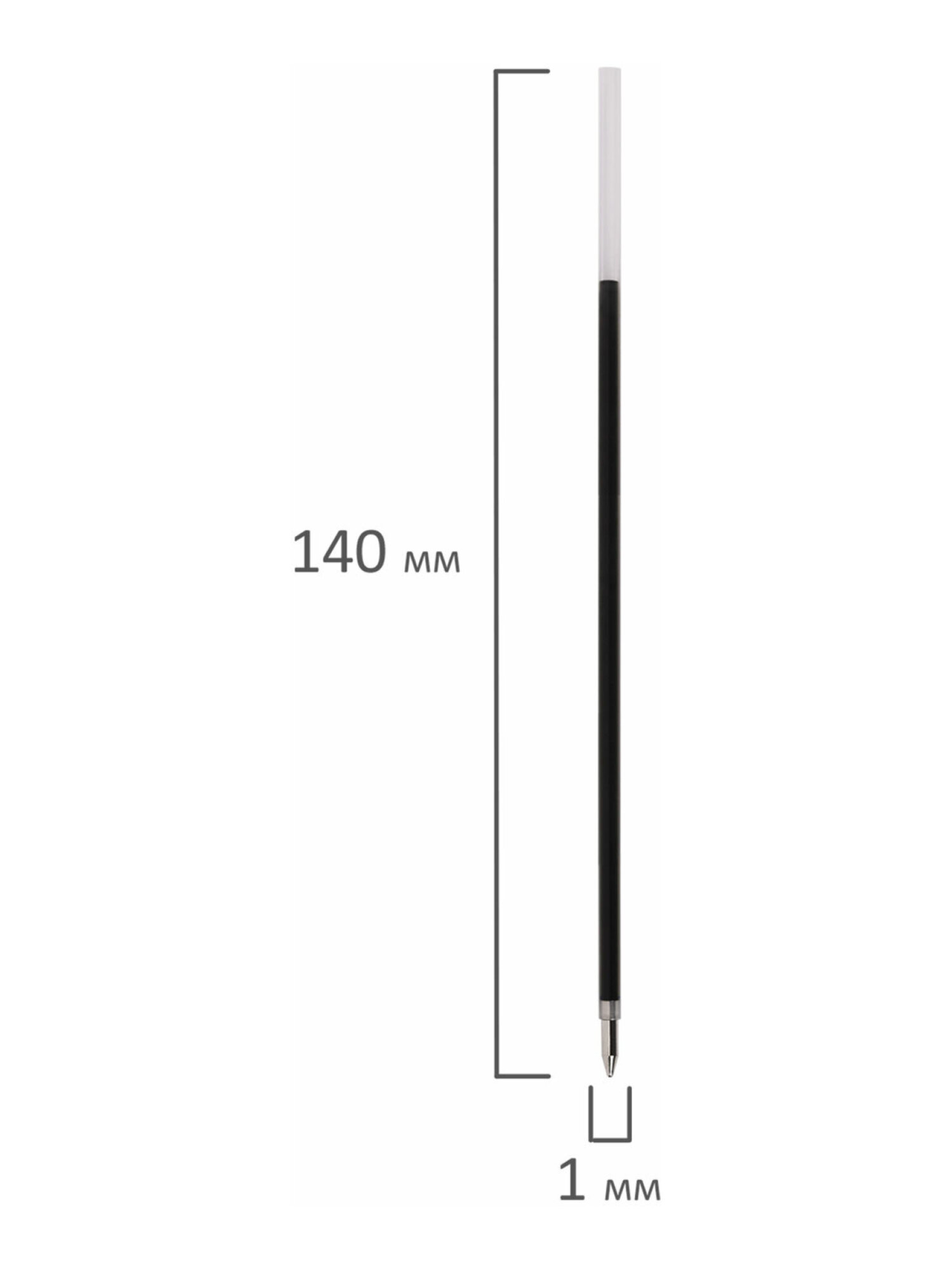 Стержень шариковый Brauberg 100 шт. - фото 3