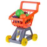 Игровой набор СТРОМ тележки и корзинки, продукты