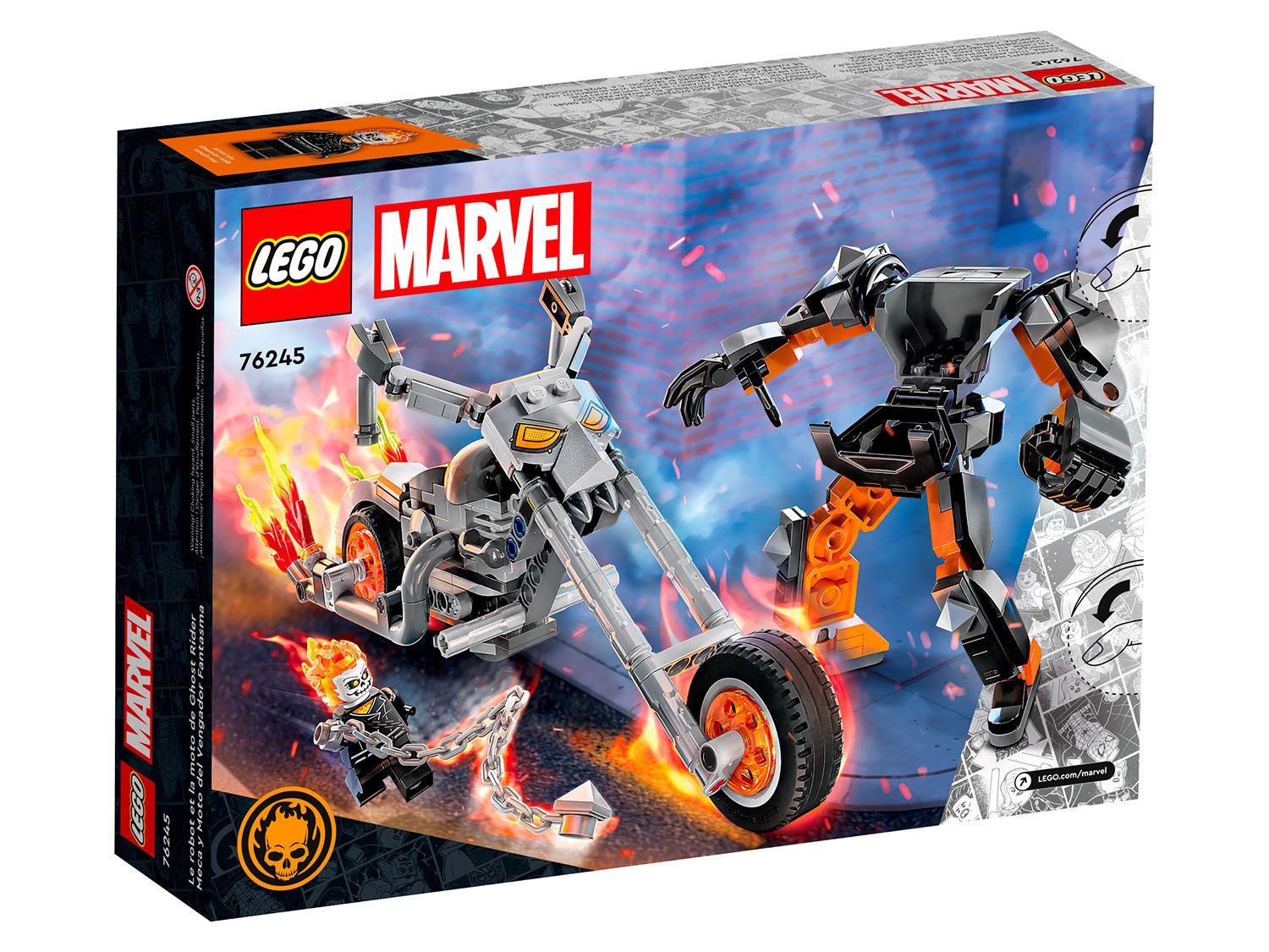 Конструктор LEGO Marvel Super Heroes Призрачный Гонщик 264 дет. - фото 5