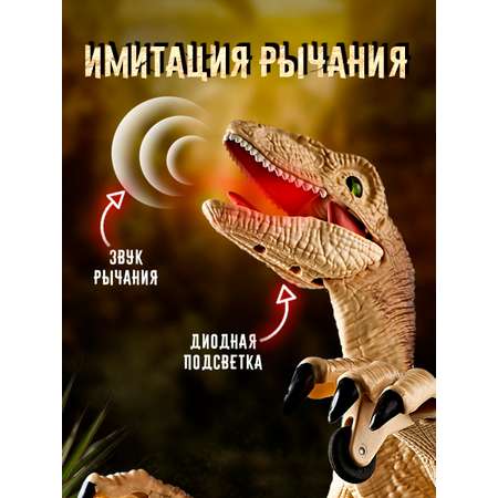 Динозавр РУ ТЕХНО Раптор