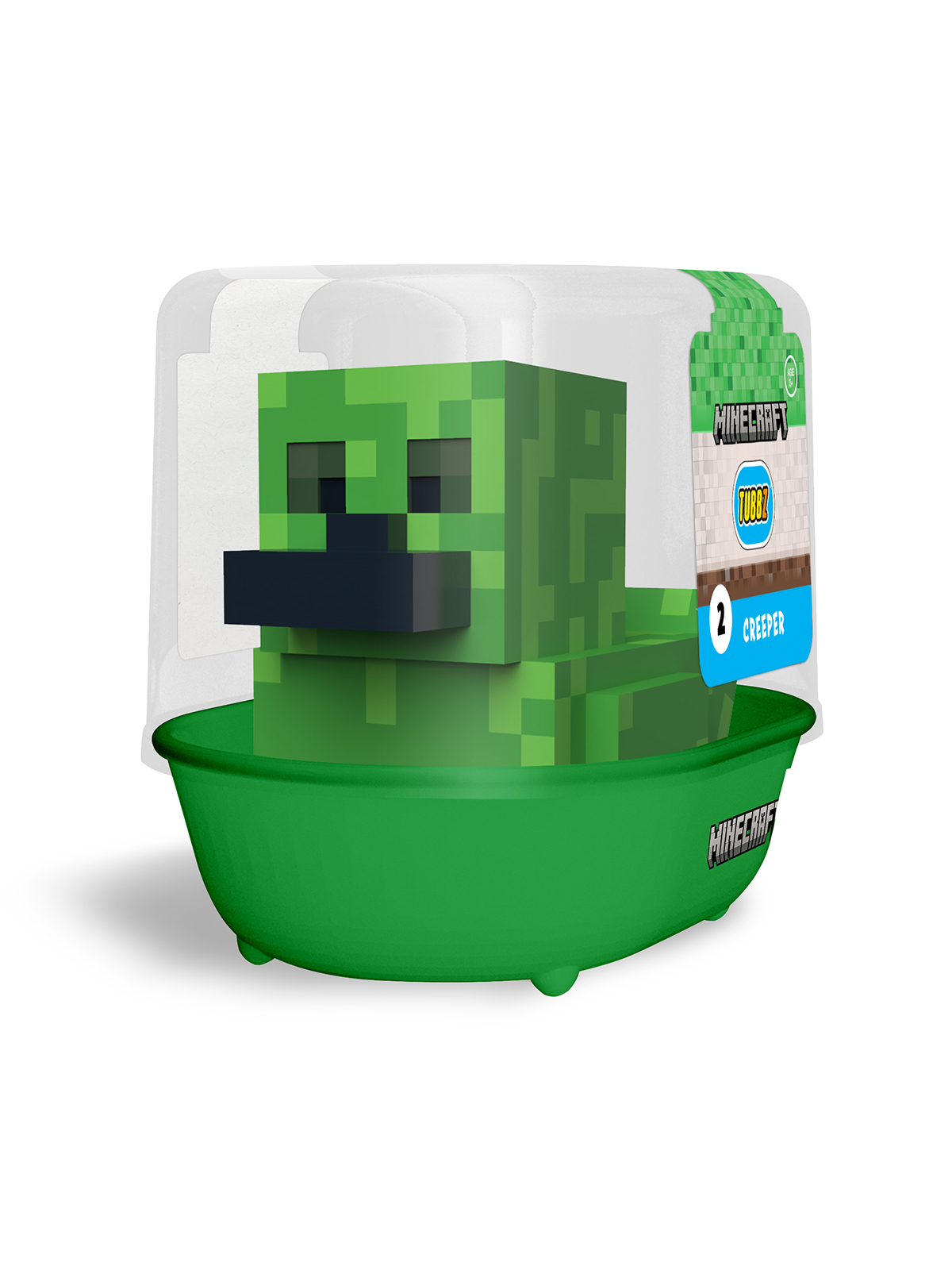Фигурка Minecraft Утка Tubbz Creeper - фото 4