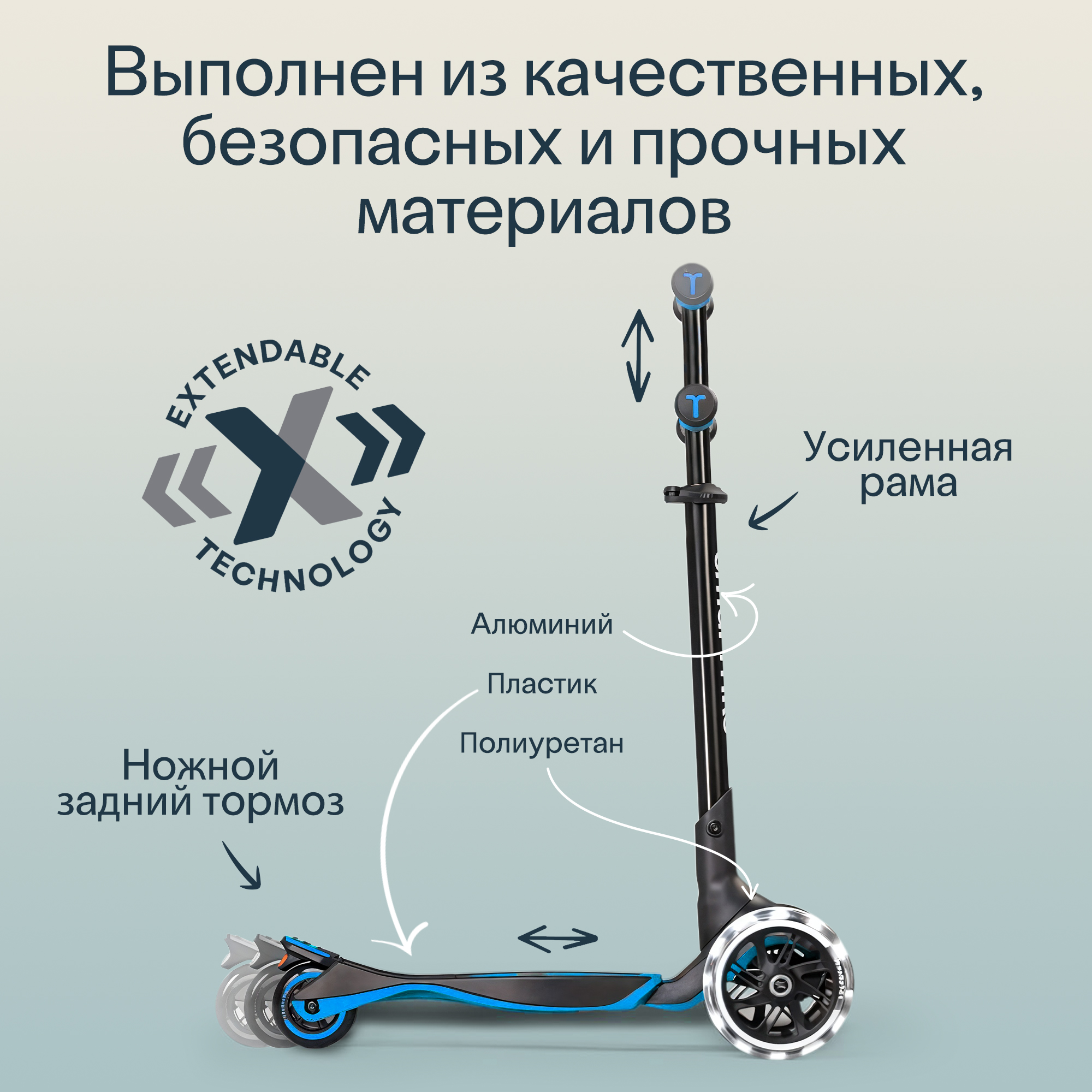 Самокат SmarTrike трехколесный - фото 6