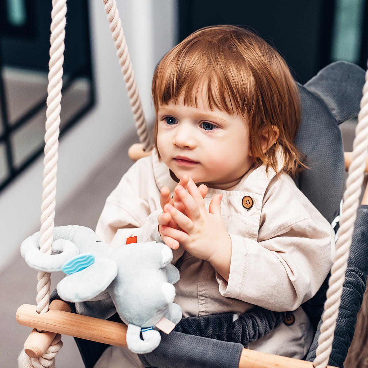 Игрушка Babyono подвеска Слоненок Ethan - фото 3