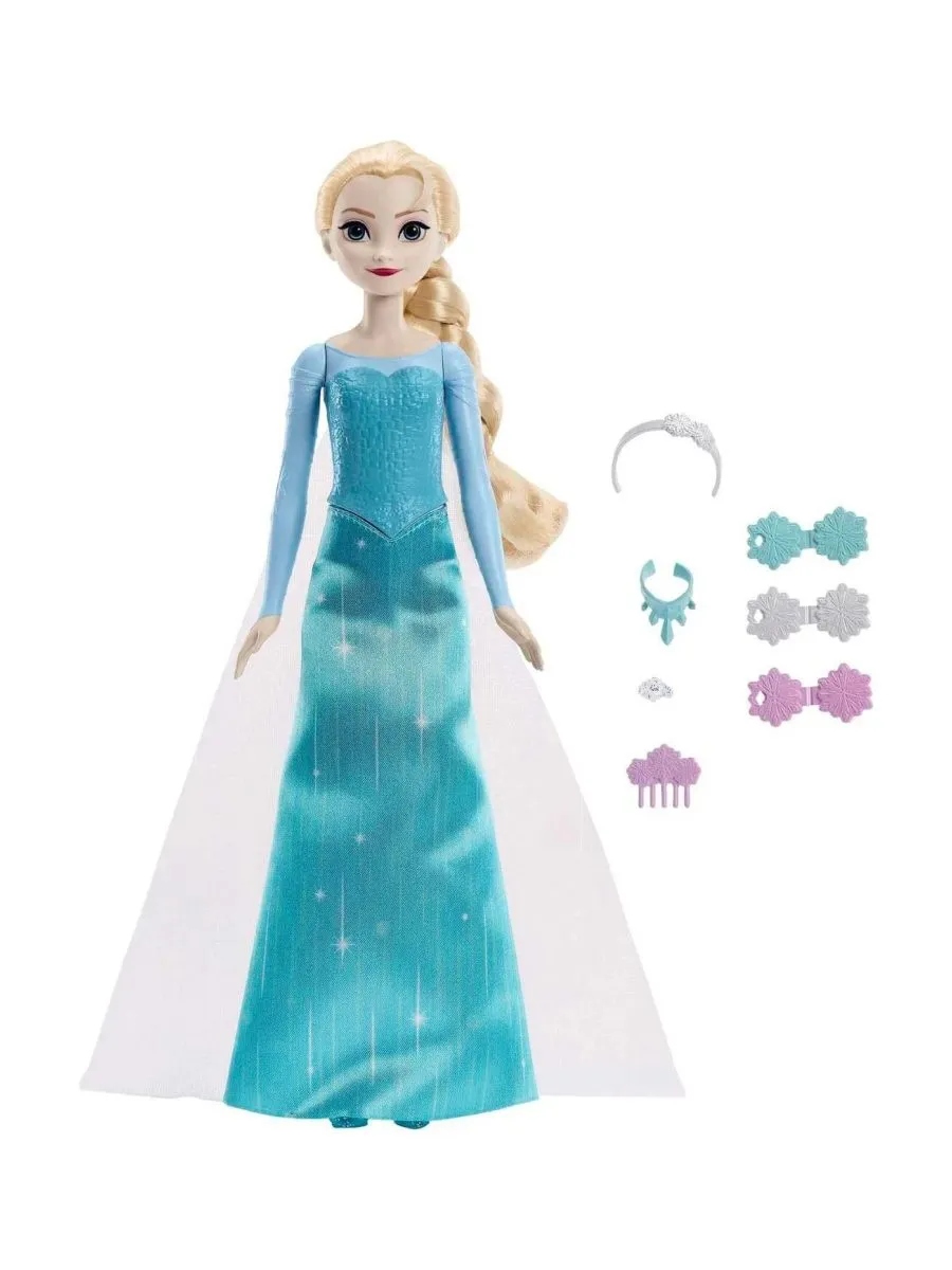 Кукла модельная Disney Frozen Эльза Холодное сердце высота 29 см HMD56 - фото 4