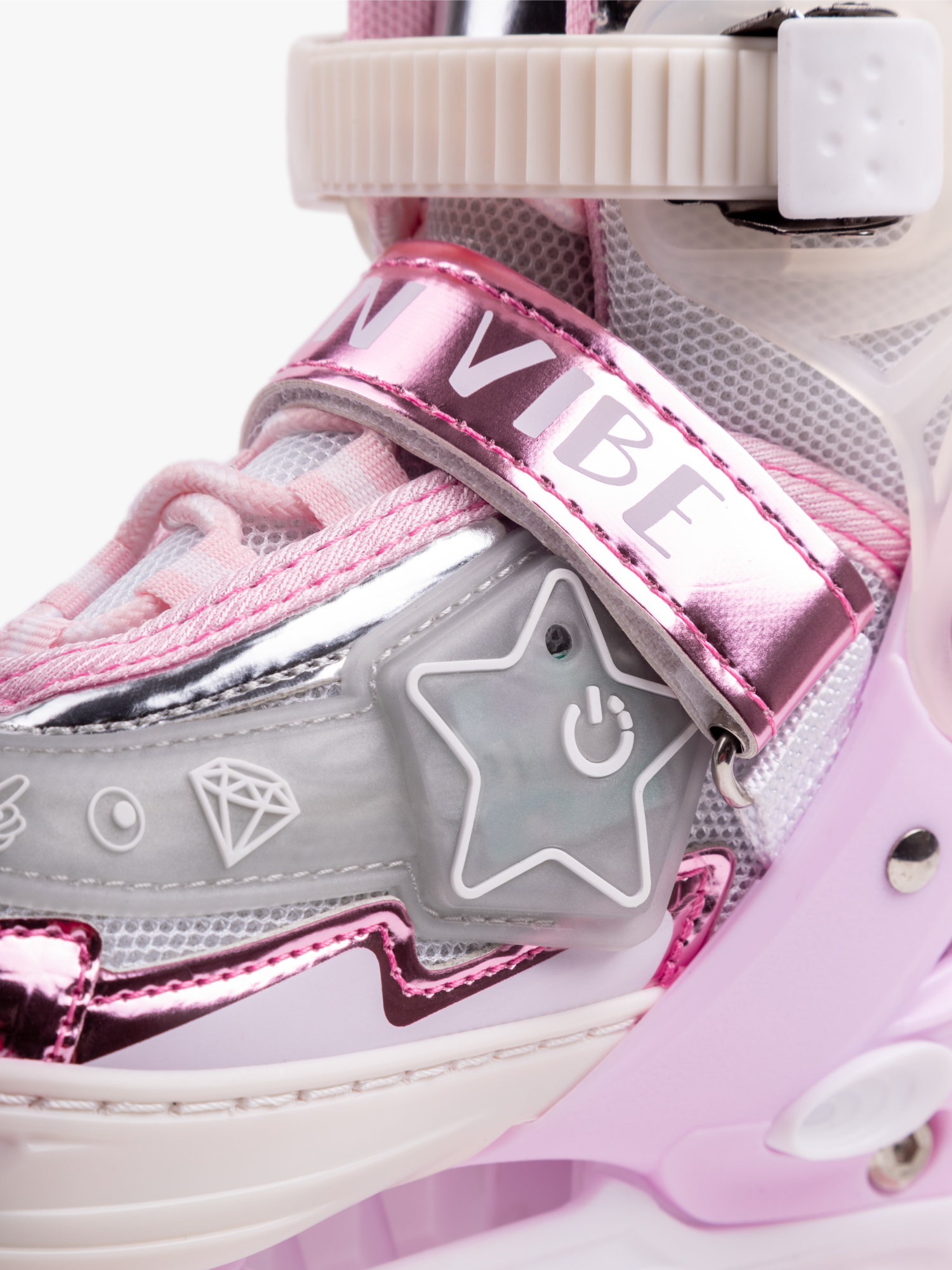 Роликовые коньки Amarobaby L 34-37 - фото 21