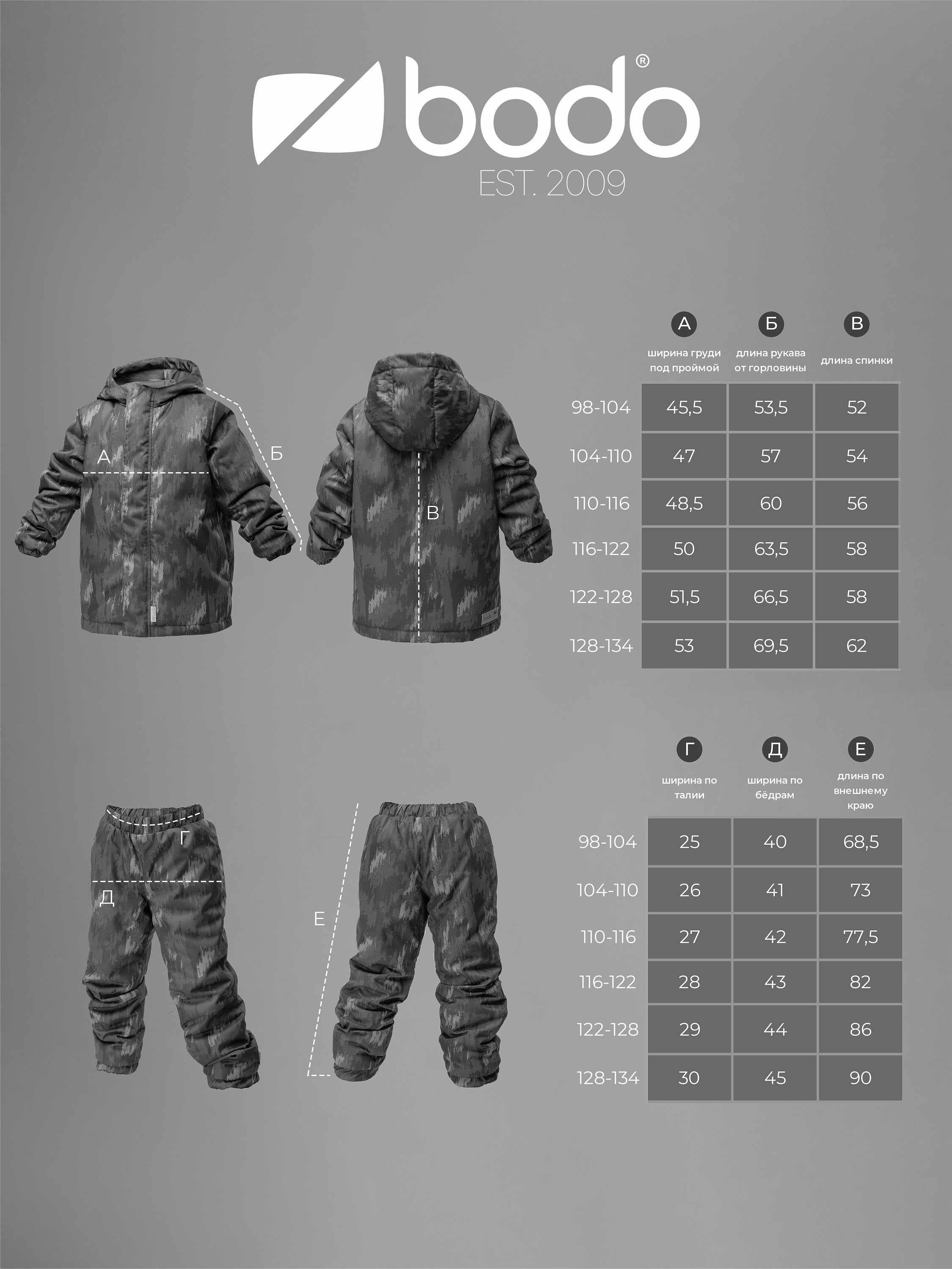 Костюм Bodo 32-86MU_синий - фото 2