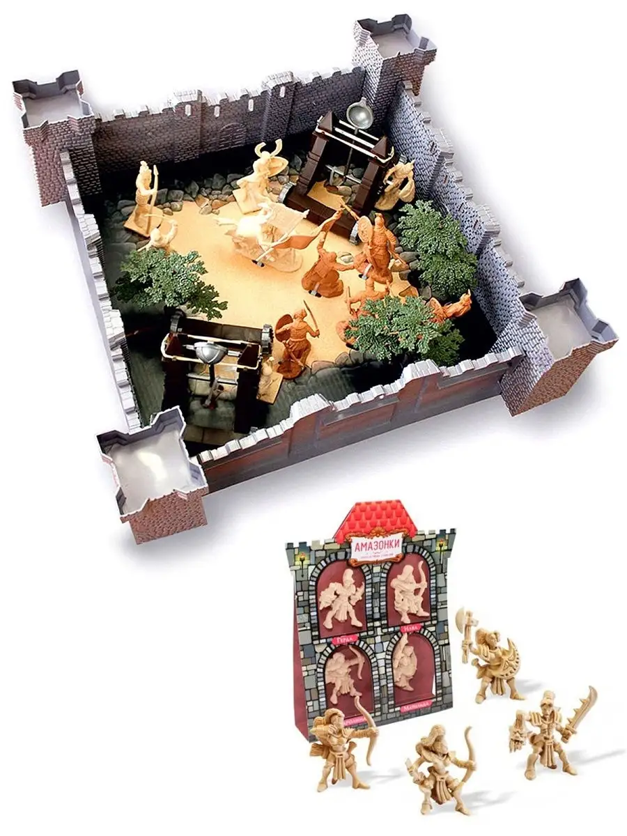 Игровой набор БИПЛАНТ Крепость + Амазонки - фото 8