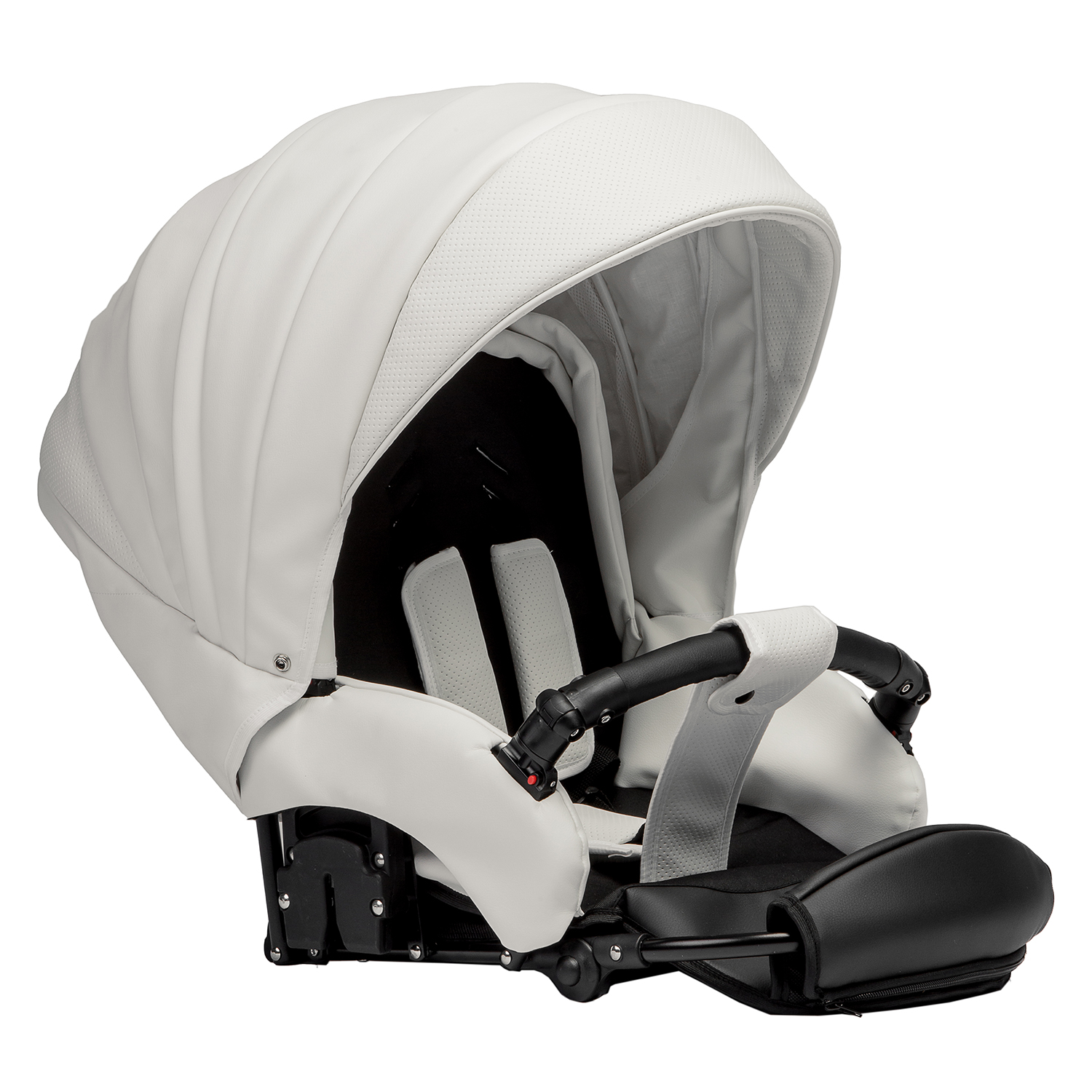 Коляска 2в1 Indigo Special Plus 01 белый - фото 9