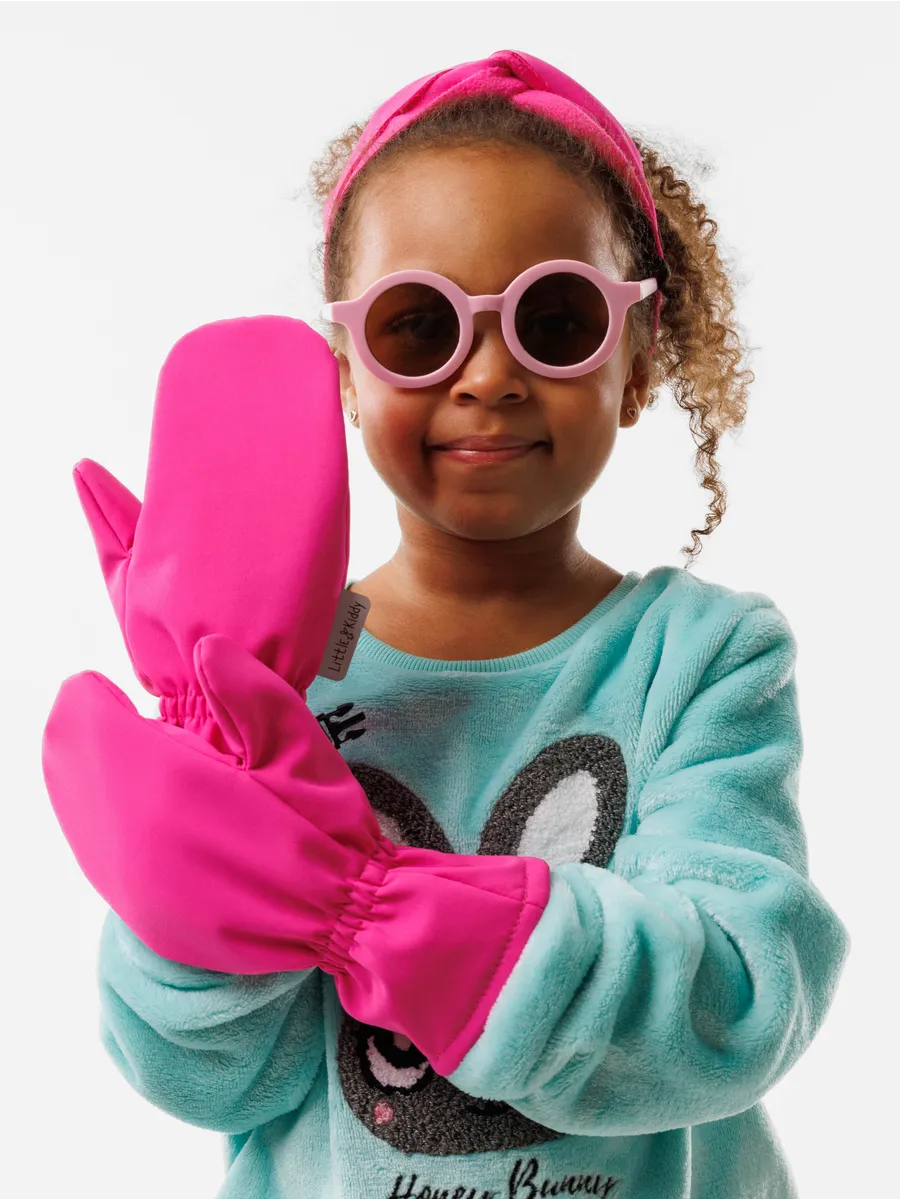 Варежки Little Kiddy varegki_softshellфуксия - фото 12