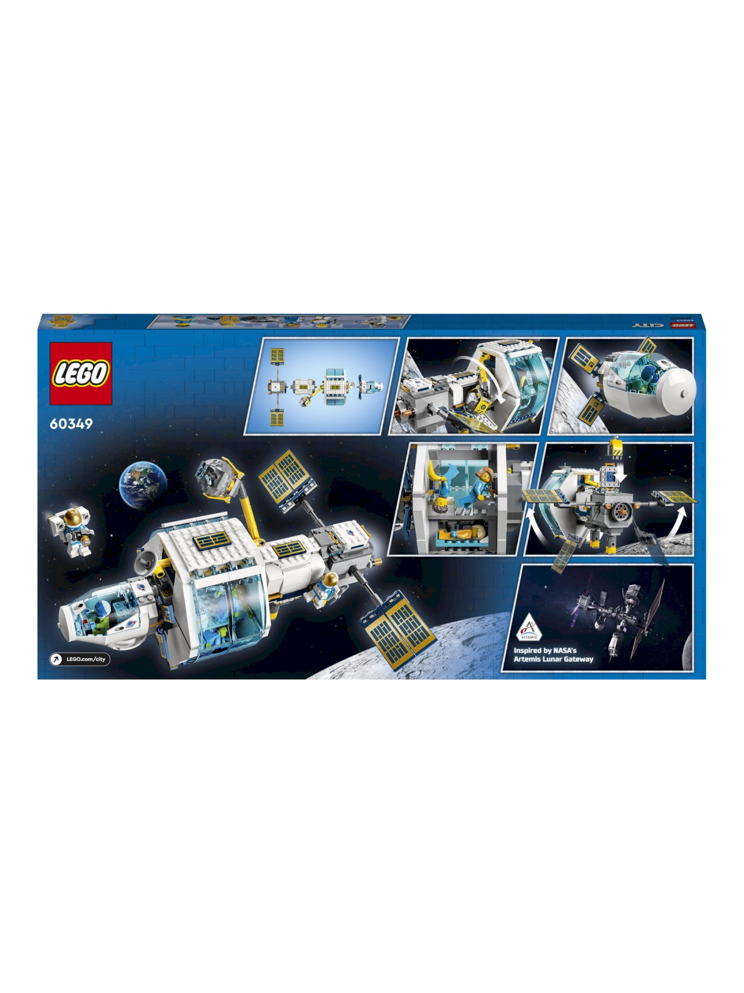 Конструктор LEGO City Космическая станция 500 дет. - фото 3
