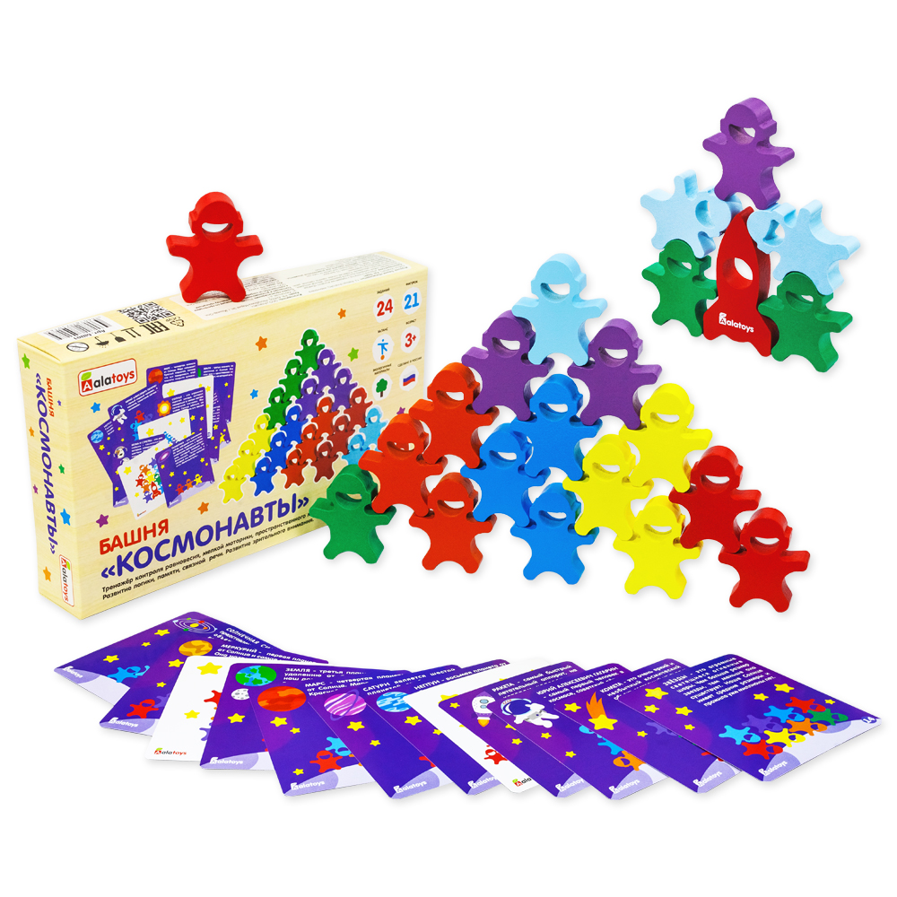 Игрушка Alatoys Башня акробаты в ассортименте - фото 15