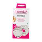 Накладка-молокосборник Mamajoo силиконовая с боксом для хранения 2шт