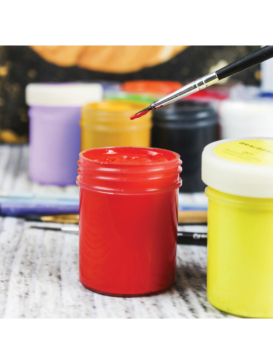 Краски гуашь Brauberg 12 цв. - фото 16