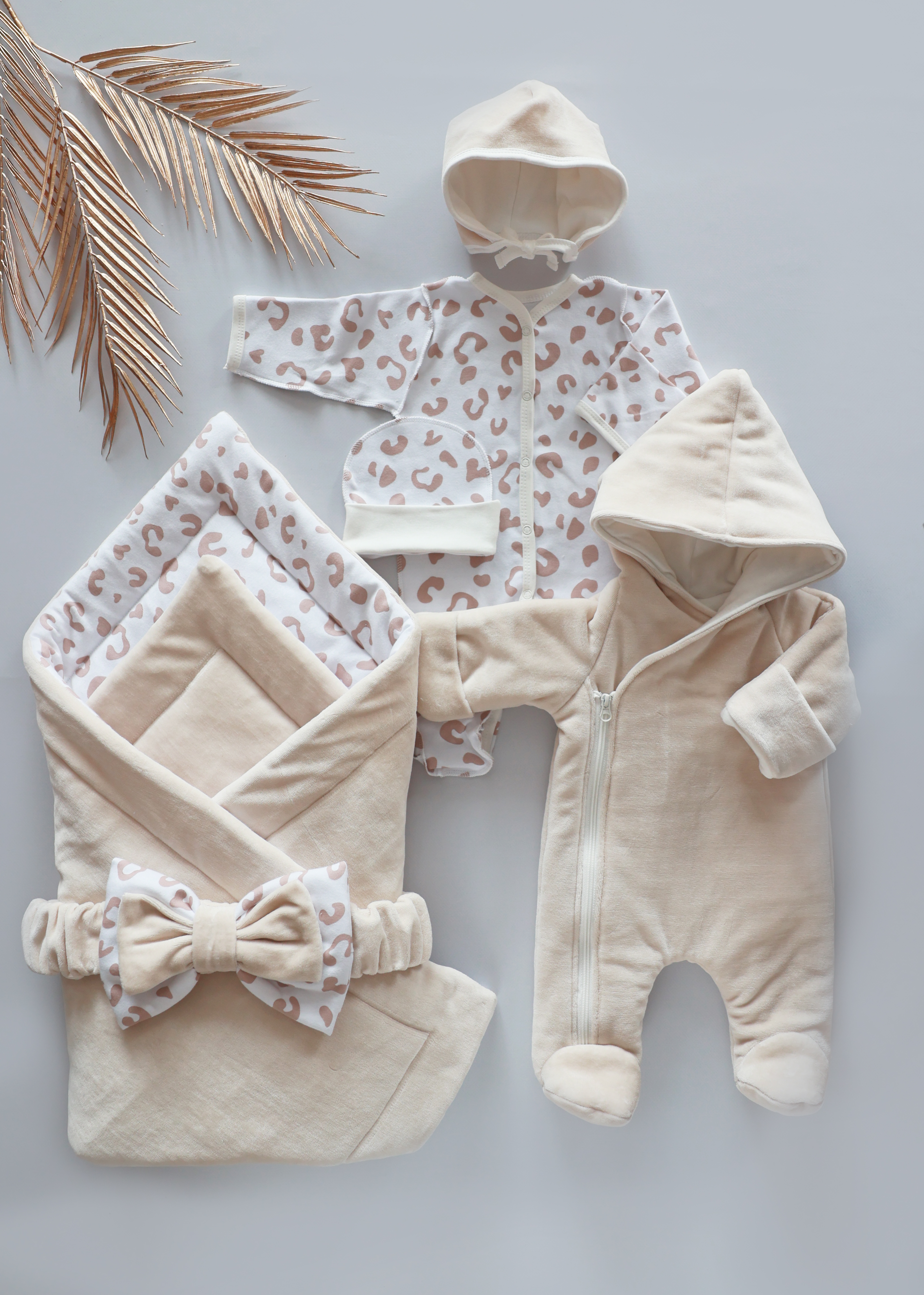 Комплект Bunnyphant 0321/бежевый - фото 1