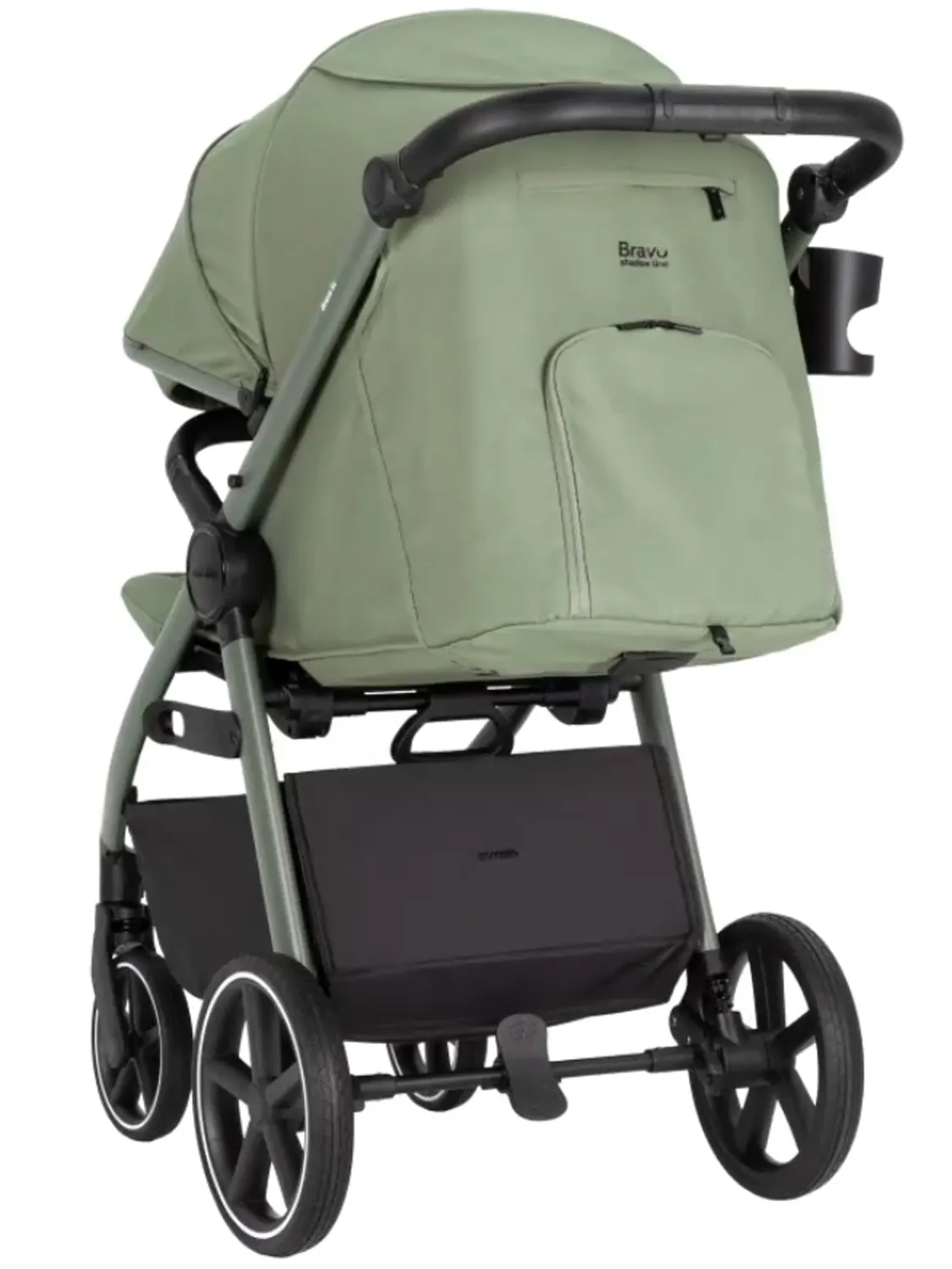 Коляска прогулочная Carrello Bravo SL Deluxe CRL-5520 зеленый - фото 2