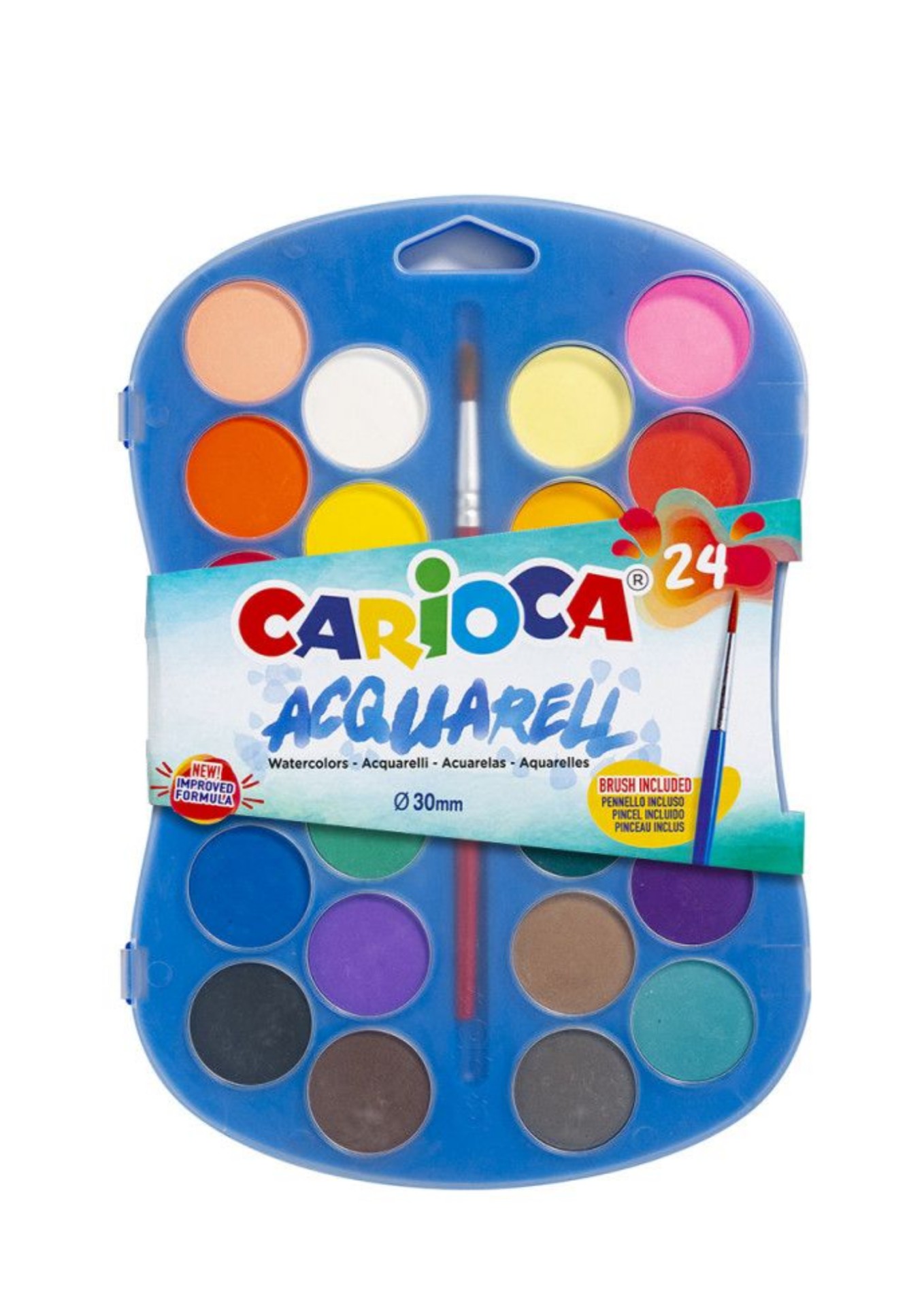 Краски акварель CARIOCA 24 цв. - фото 1