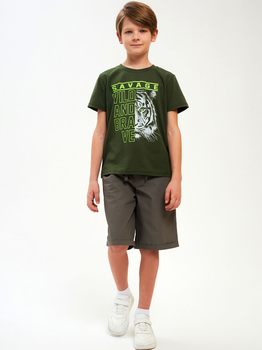 Шорты ME WE JB125-W303-174_Хаки - фото 1