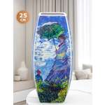 Ваза Elan Gallery Прогулка 2 л 11.5х11.5х25 см квадрат