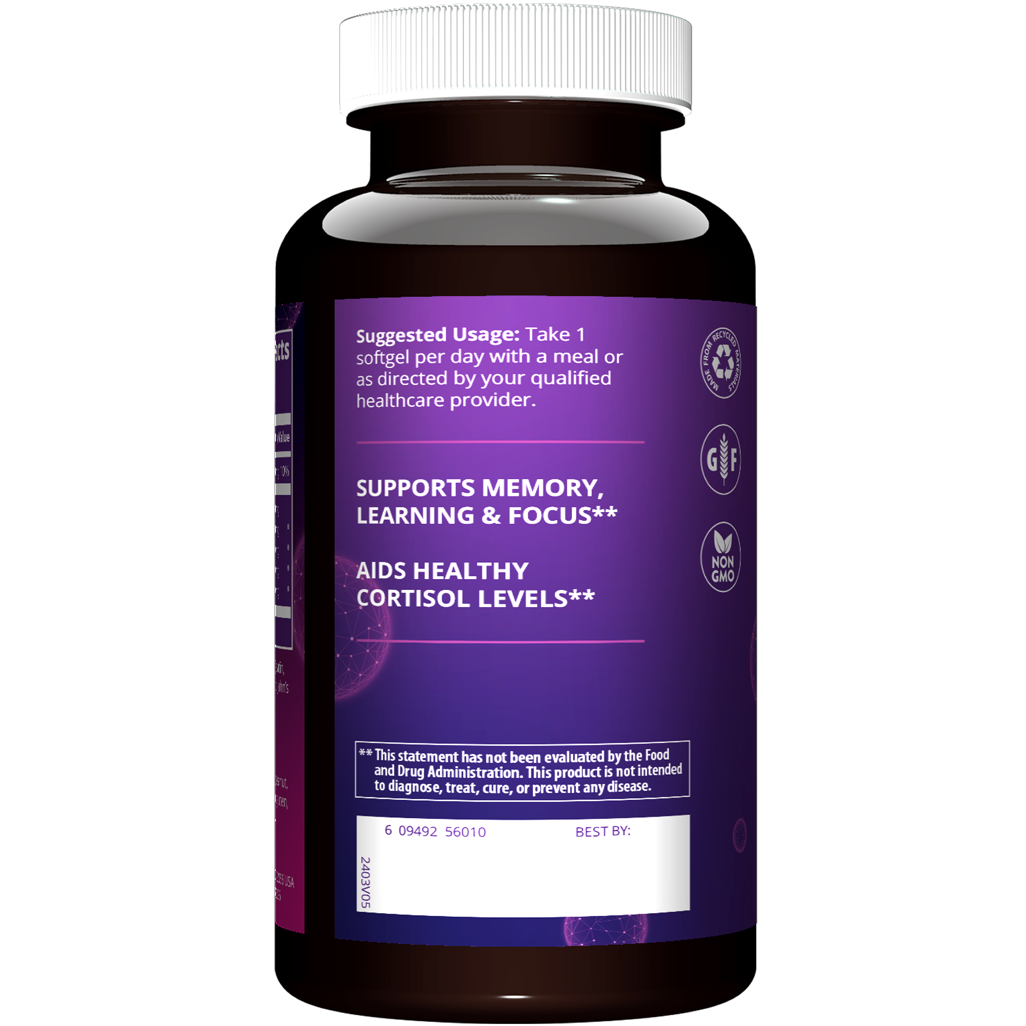 БАД MRM Nutrition Фосфолипидный комплекс 1056 мг 60 капсул - фото 3