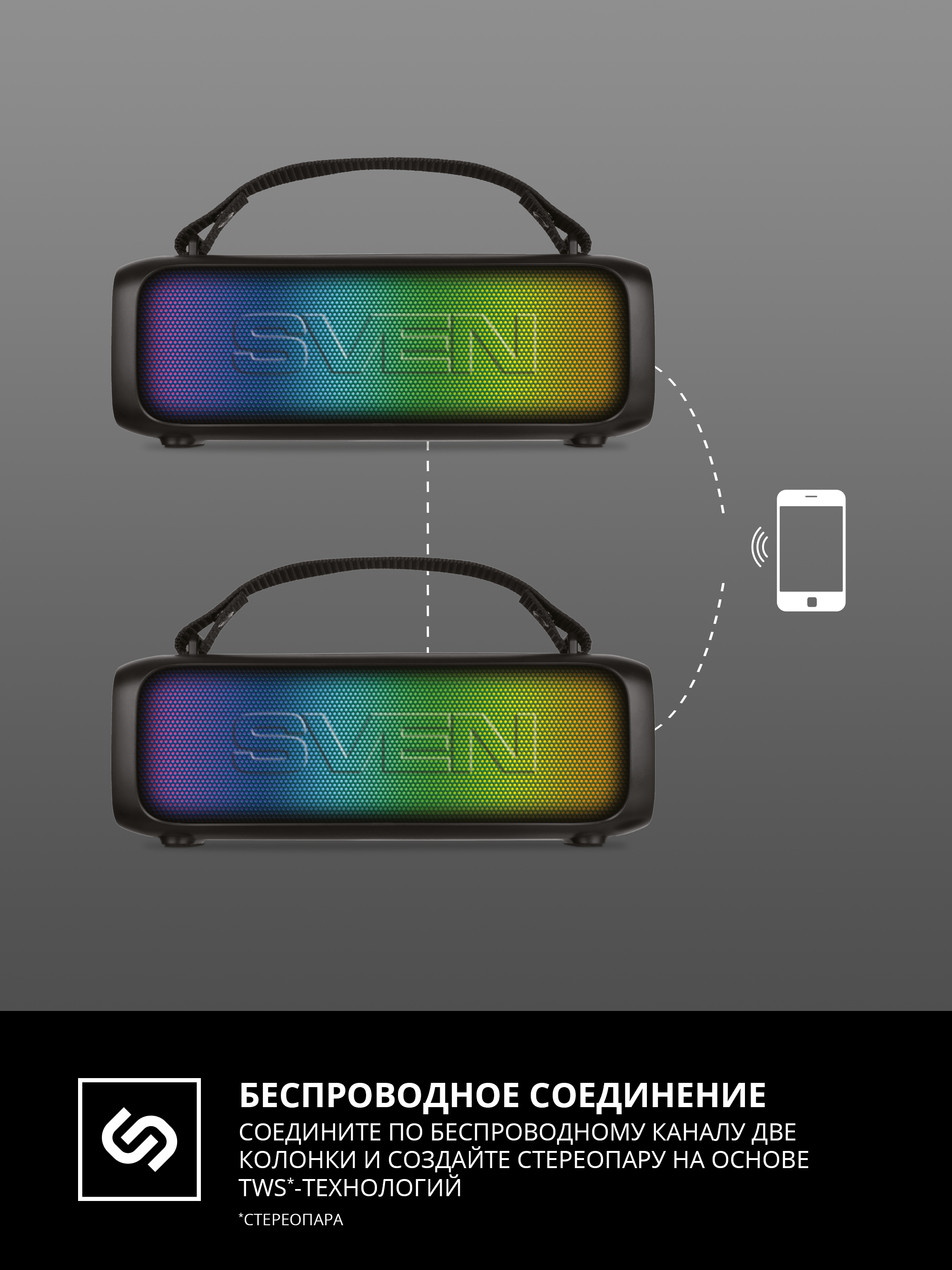 Колонка bluetooth SVEN PS-235 - фото 7