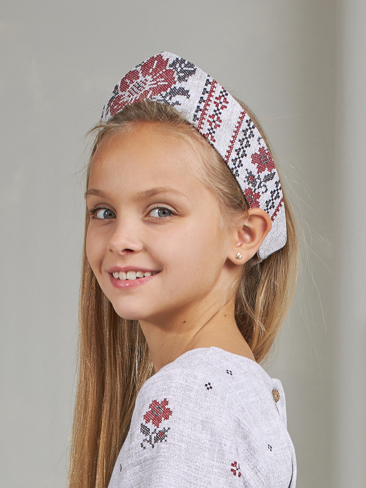 Кокошник MOUN кокошник_рогожка_орнамент - фото 4