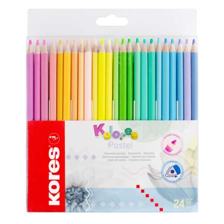 Карандаши цветные Kores 24 шт.