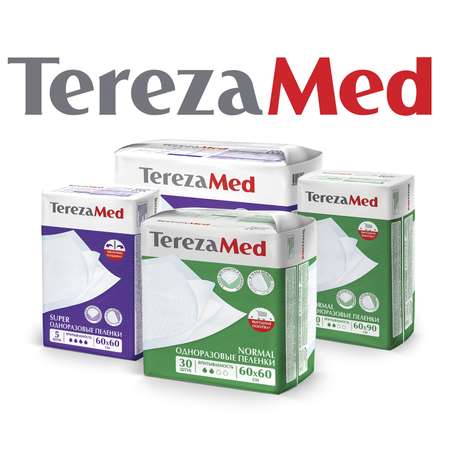 Пелёнки одноразовые TerezaMed 60х90 см 30 шт.