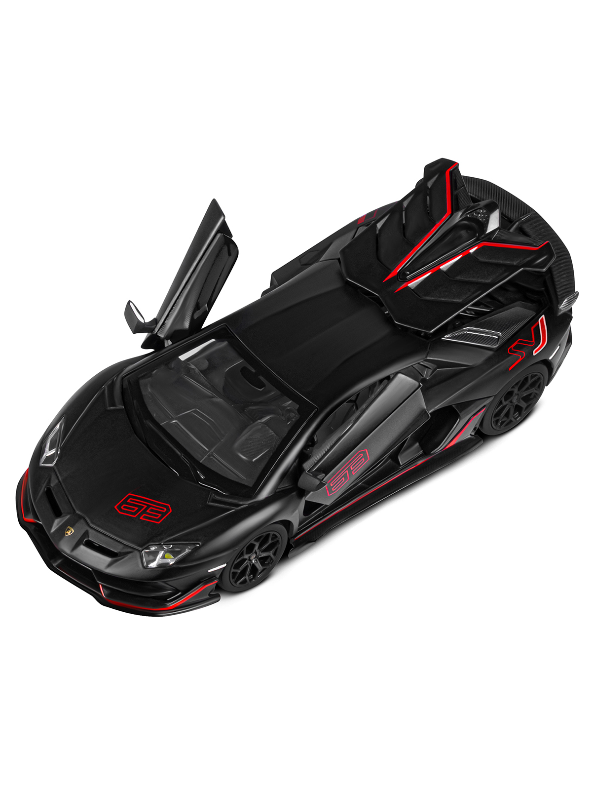 Автомобиль АВТОпанорама Lamborghini Aventador SVJ 1:24 JB1251511 - фото 21