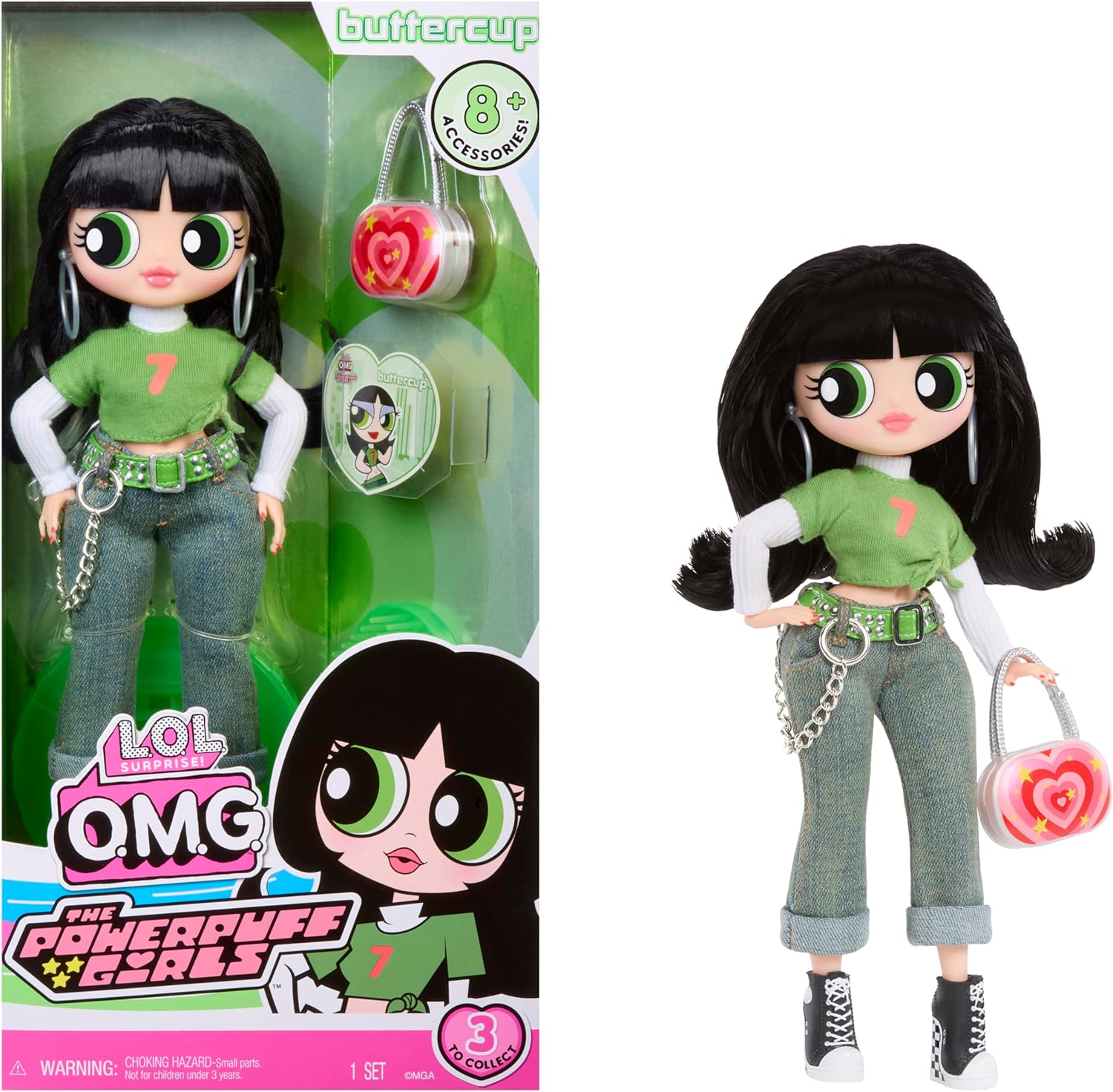 Кукла модельная L.O.L. Surprise! OMG Powerpuff Girls Buttercup 542872 - фото 1