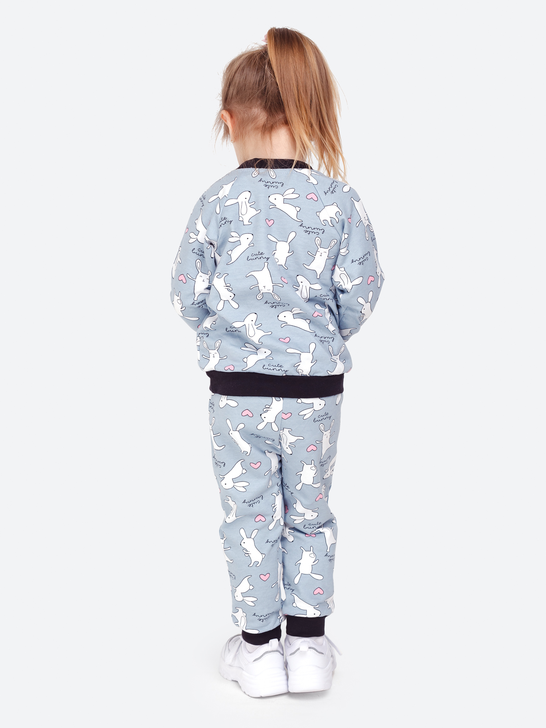 Костюм VEDDI 635ф-21/серый/зайка - фото 9