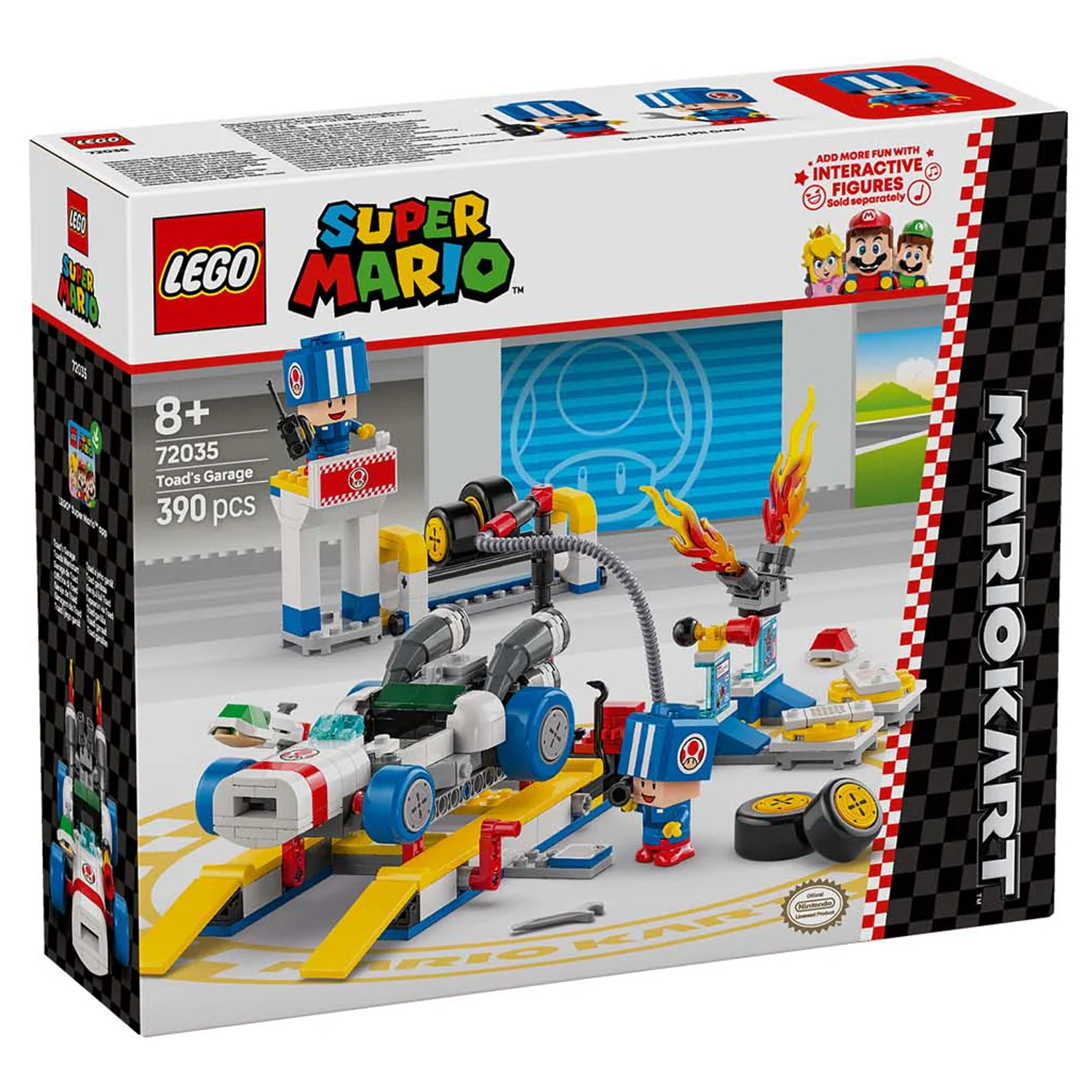 Конструктор LEGO Super Mario Гараж Тоада 390 дет. - фото 9