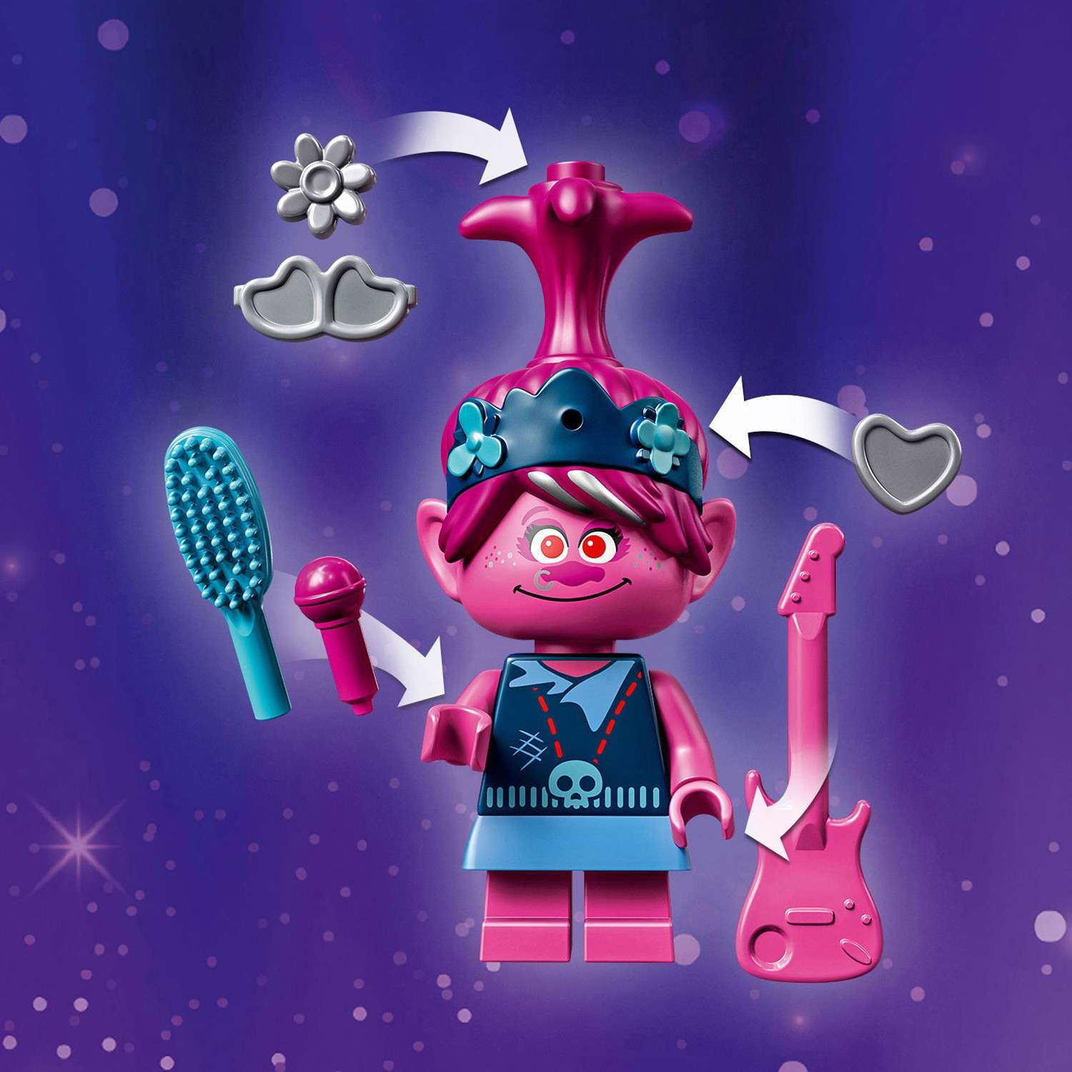 Конструктор LEGO Trolls Концерт в Рок-на-Вулкане блочный - фото 20
