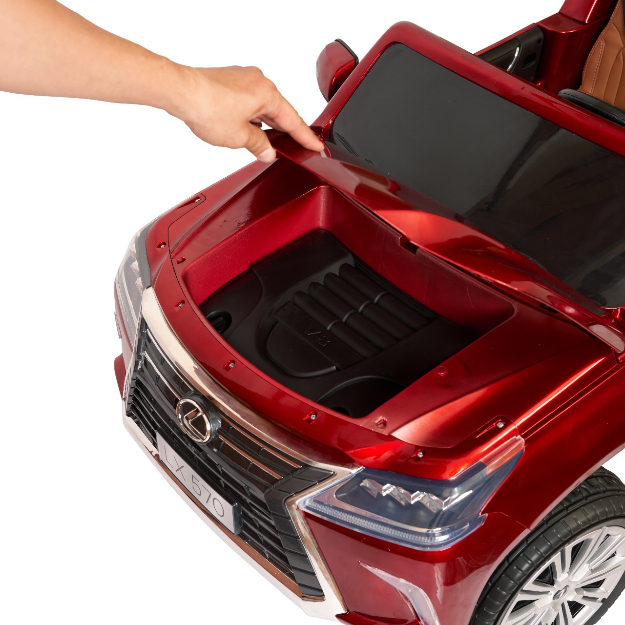 Электромобиль TOYLAND Lexus LX570 С пультом ДУ - фото 12