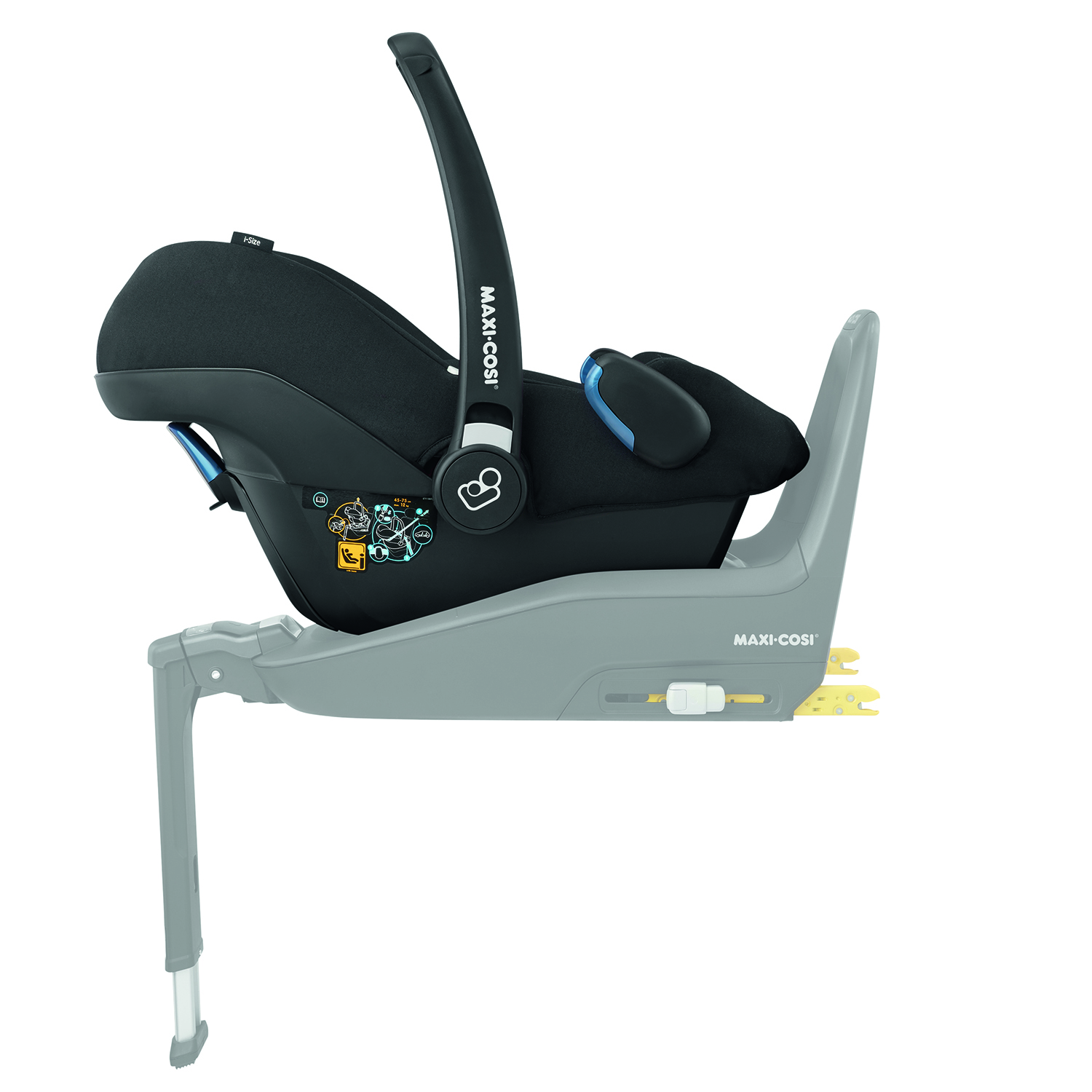 Автокресло Maxi-Cosi 0 (0 -13 кг) черный - фото 4