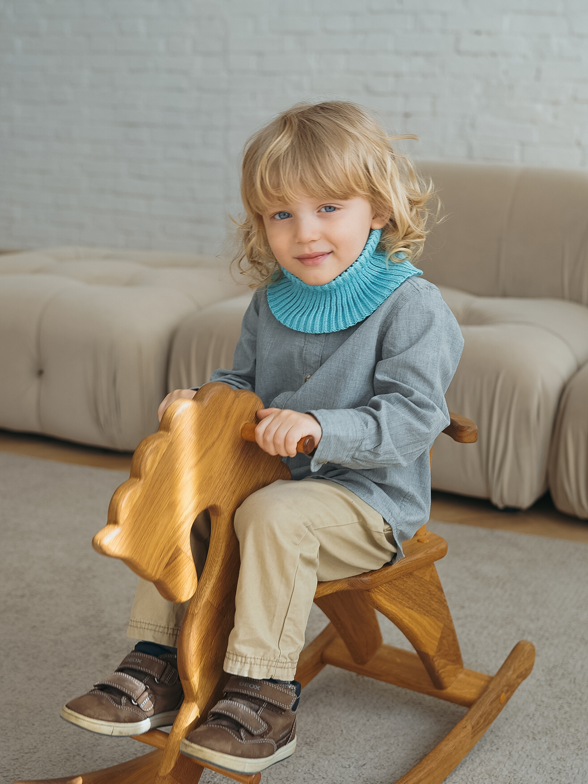 Шарф-снуд Starkoff Kids Д400853 - фото 3