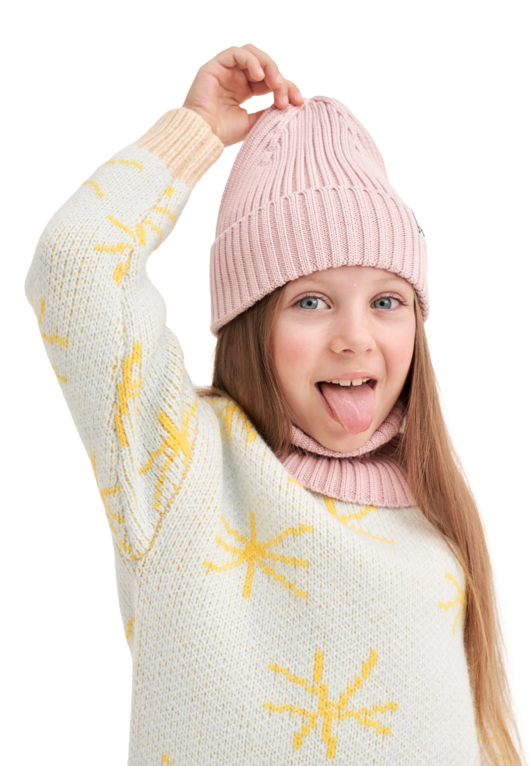 Шапка и снуд wookee Шапка_СнудРозовый - фото 6