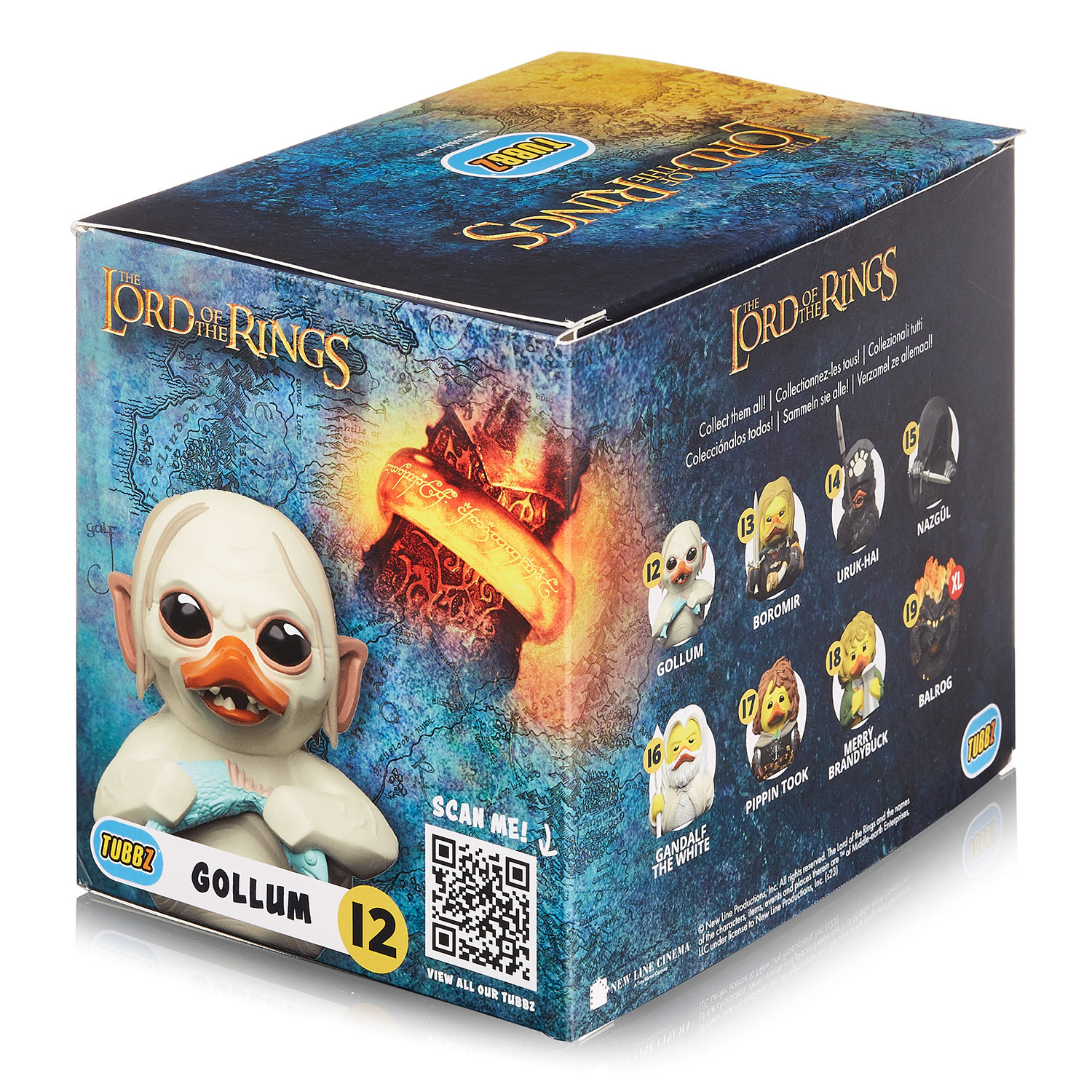 Фигурка The Lord of the Rings Утка Tubbz Голлум Box - фото 3
