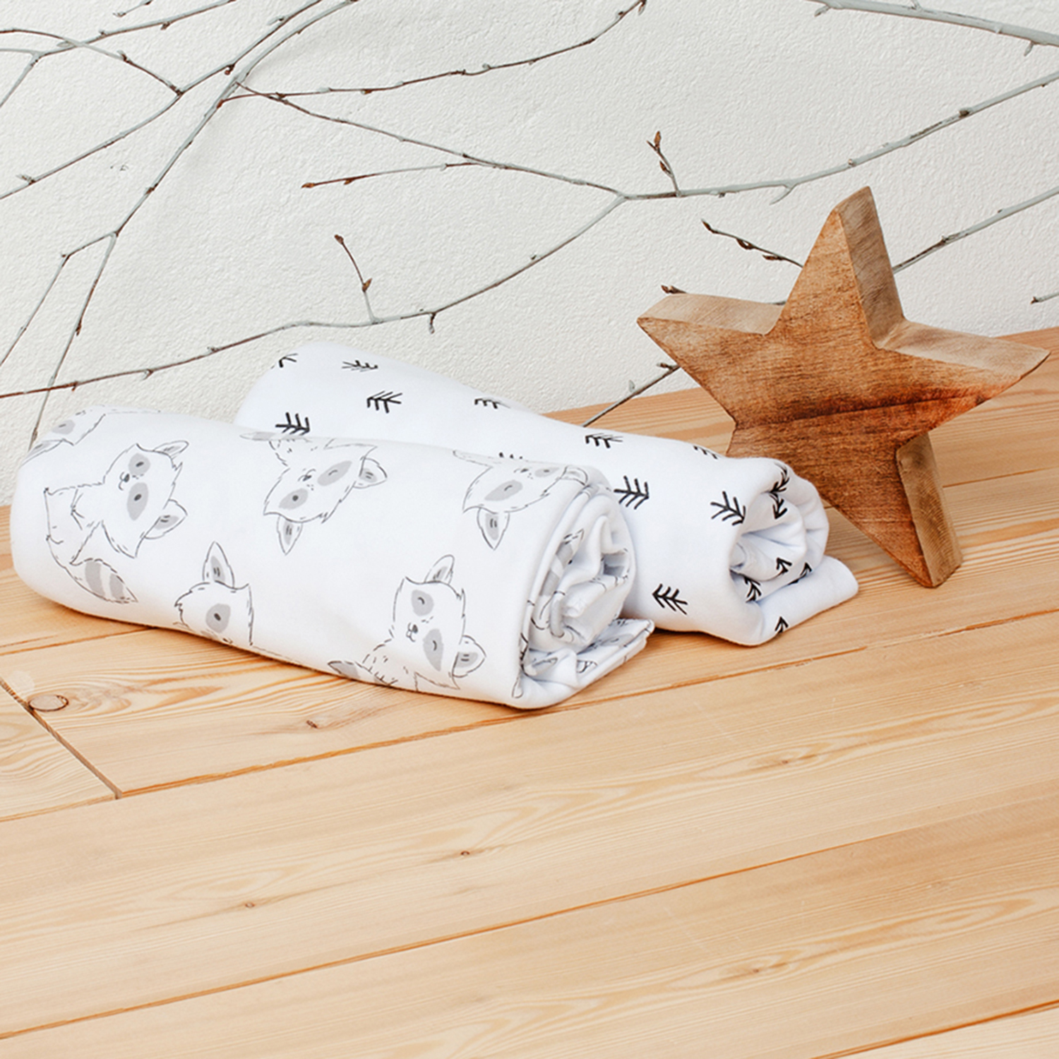 Пелёнка inlovery Восторг трикотаж 85х120 см 2 шт. - фото 6