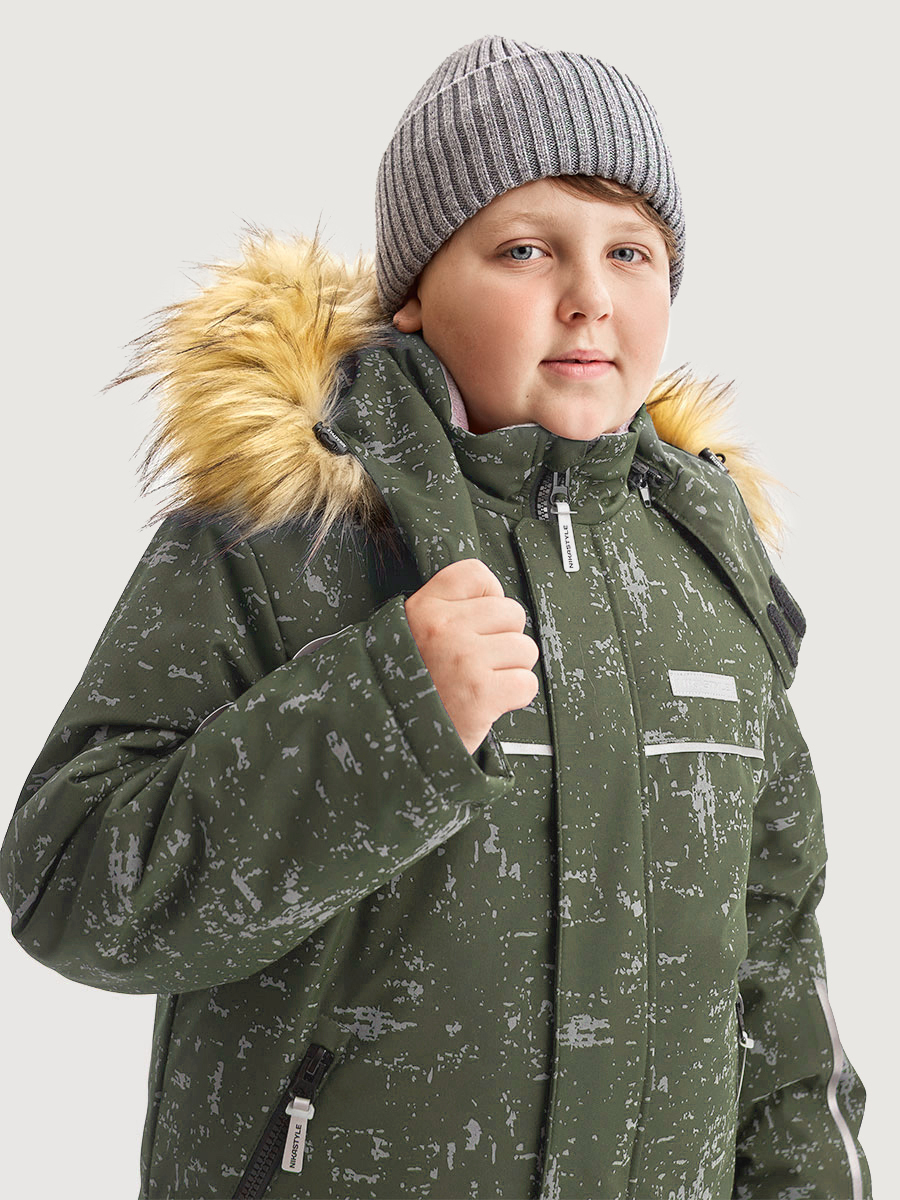 Костюм NIKASTYLE +7з5925 хаки/черный - фото 8