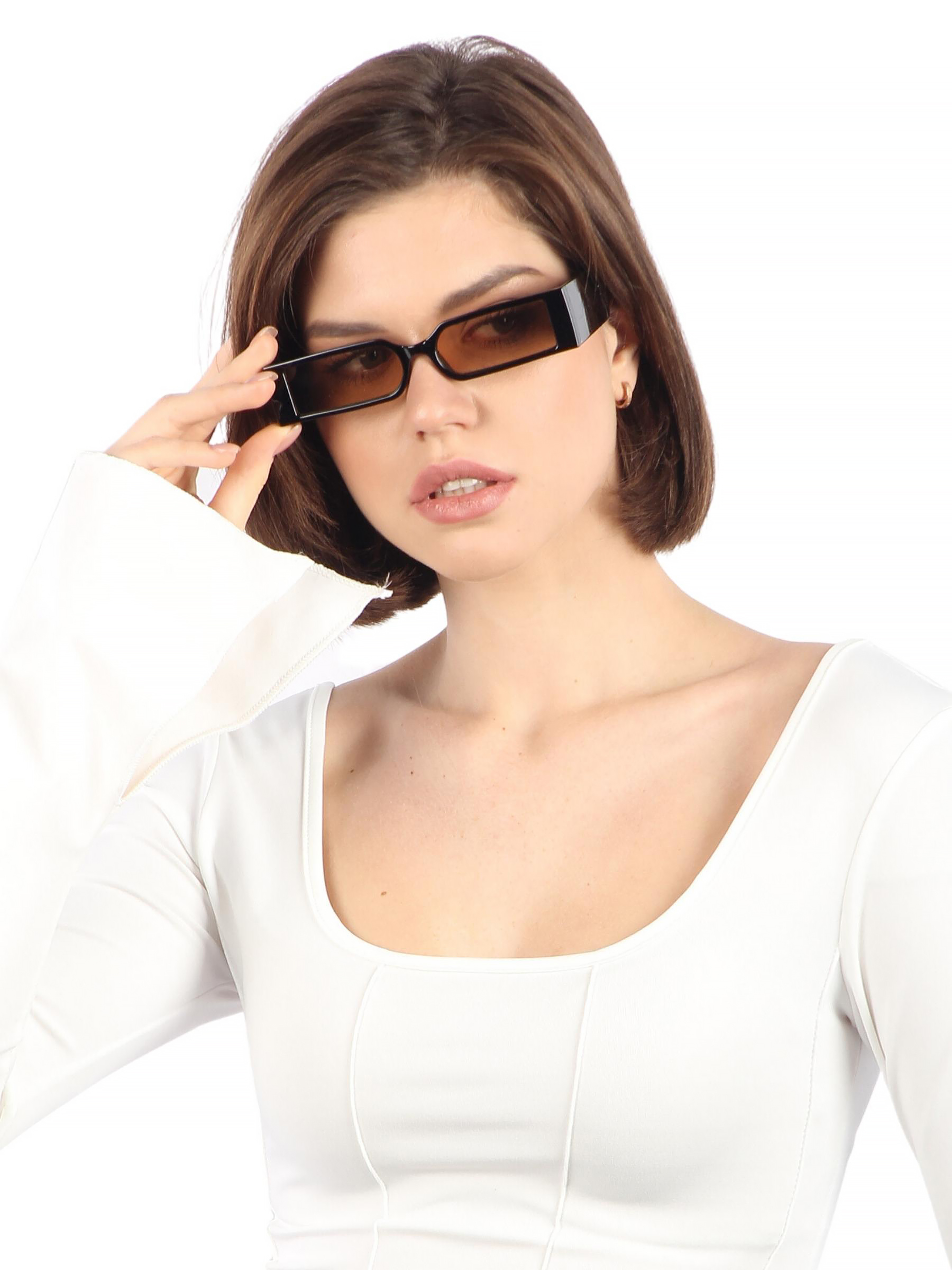 Очки солнцезащитные Pretty Mania RDD102-BKLBR - фото 2
