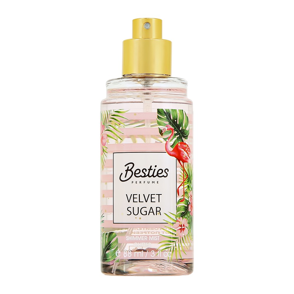 Мист парфюмированный BESTIES Shimmer mist velvet sugar 88 мл - фото 6