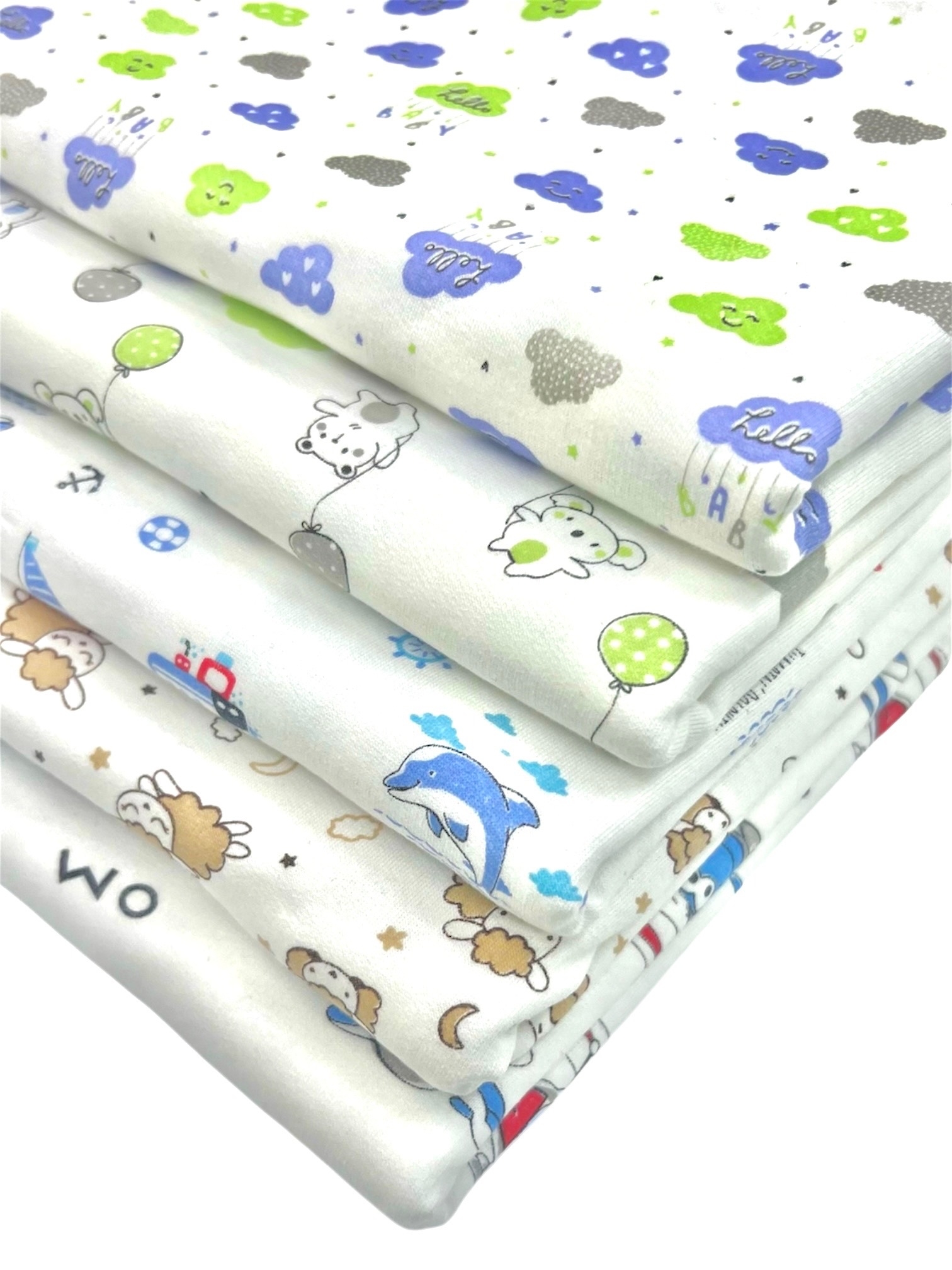 Пелёнка Софьюшка трикотаж 80х100 см 5 шт. - фото 7