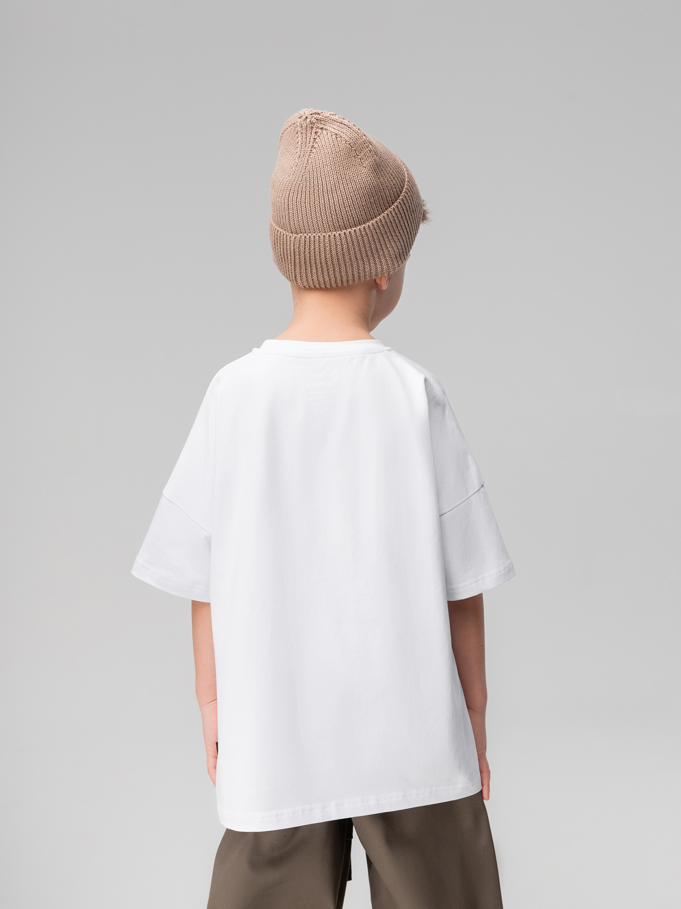 Футболка Bodo 4-435MU_белый (коричневый) - фото 5