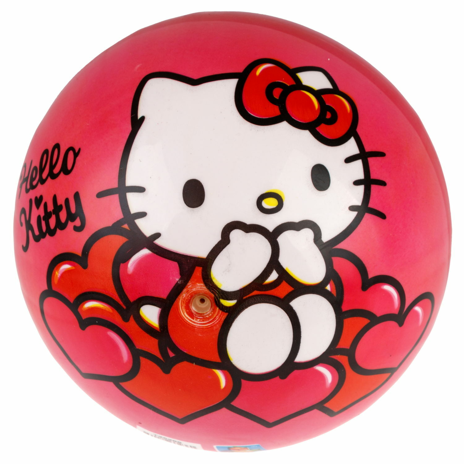 Мяч детский Hello Kitty розовый 23 см - фото 1