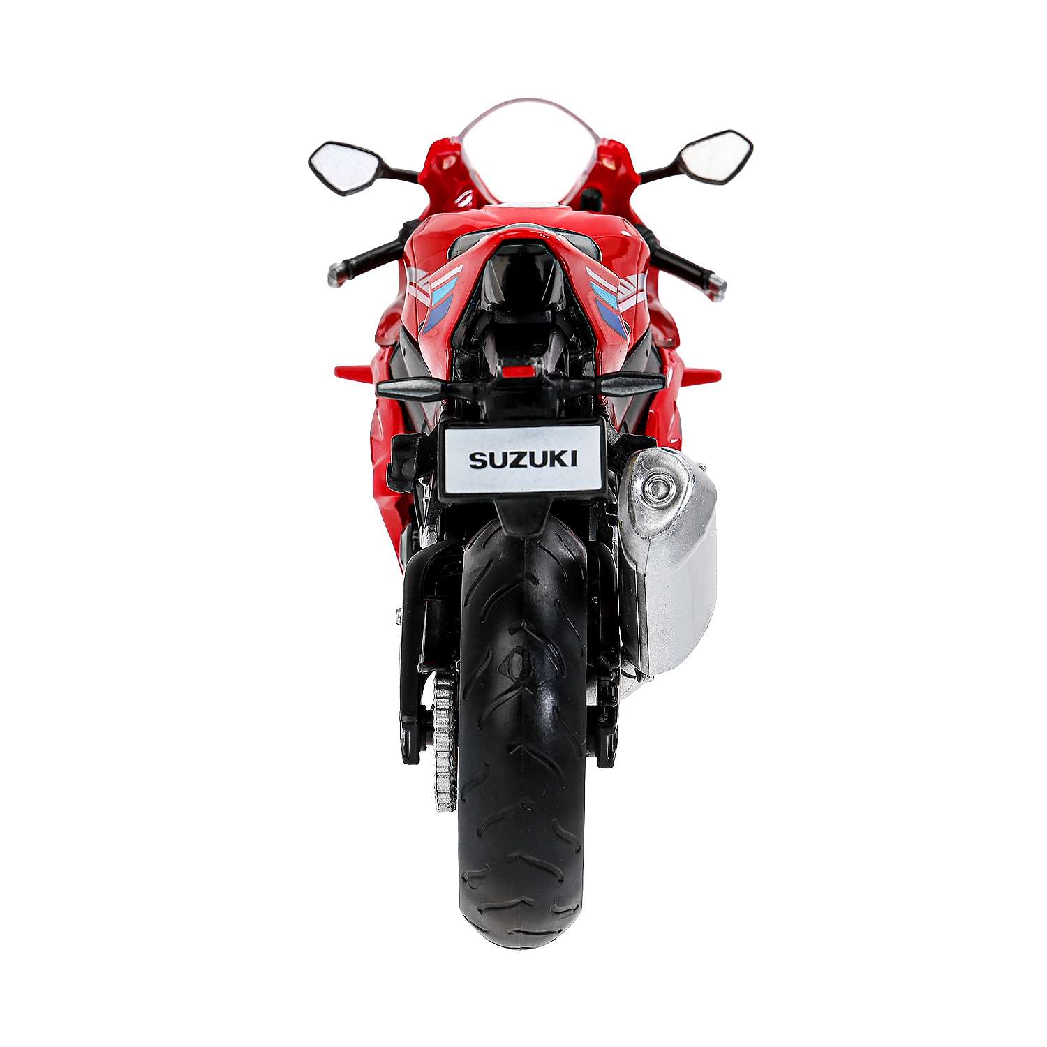 Мотоцикл Технопарк Suzuki Gsx-r1000 1:12 382947 - фото 6