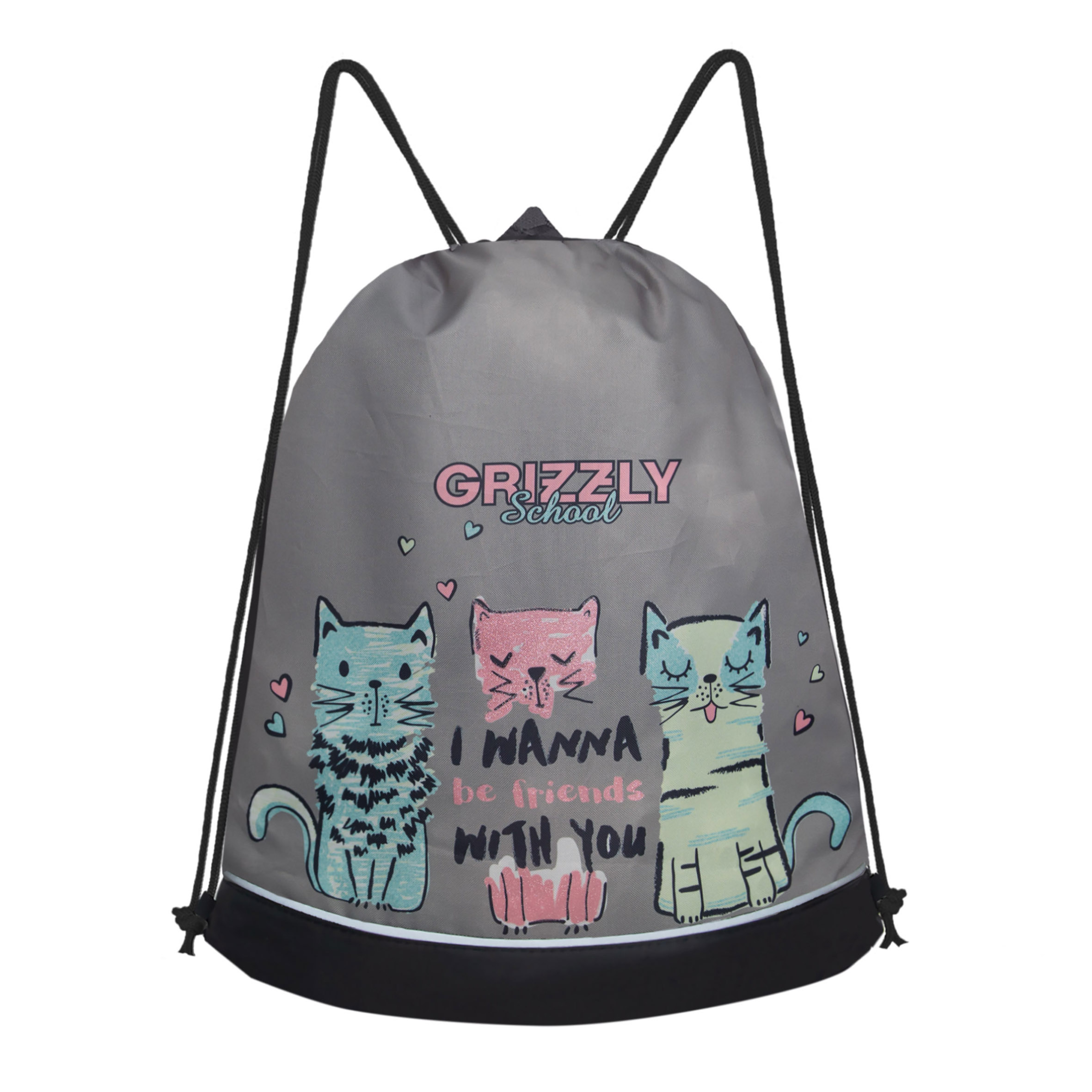 Мешок для обуви Grizzly Кошки - фото 1