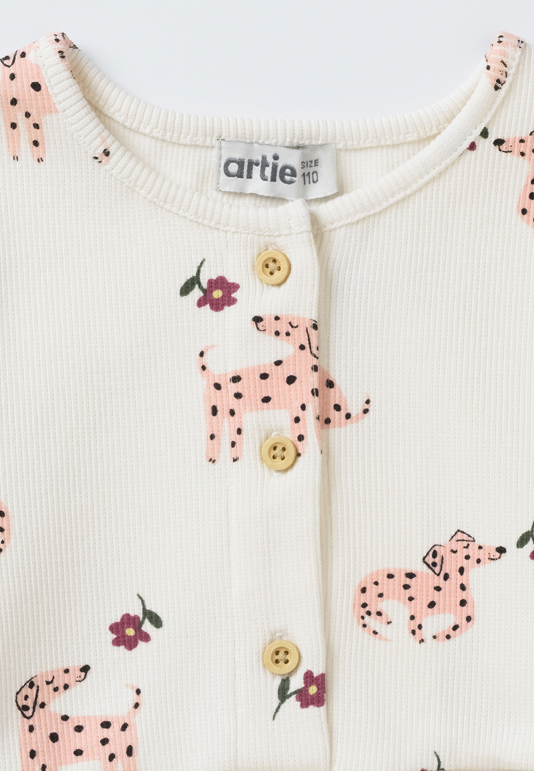 Платье artie W25M10PL-1457D/Молочный - фото 9