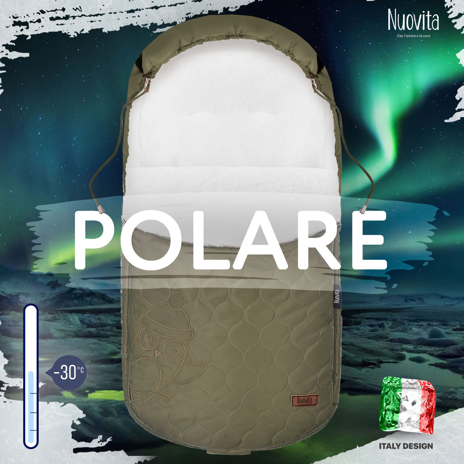 Конверт в коляску Nuovita Polare Bianco - фото 5