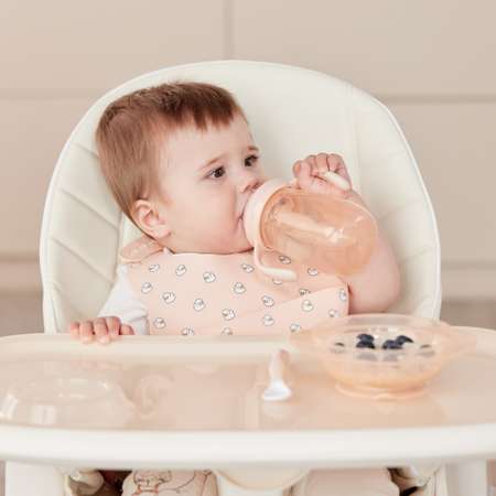Нагрудник Happy Baby пластик