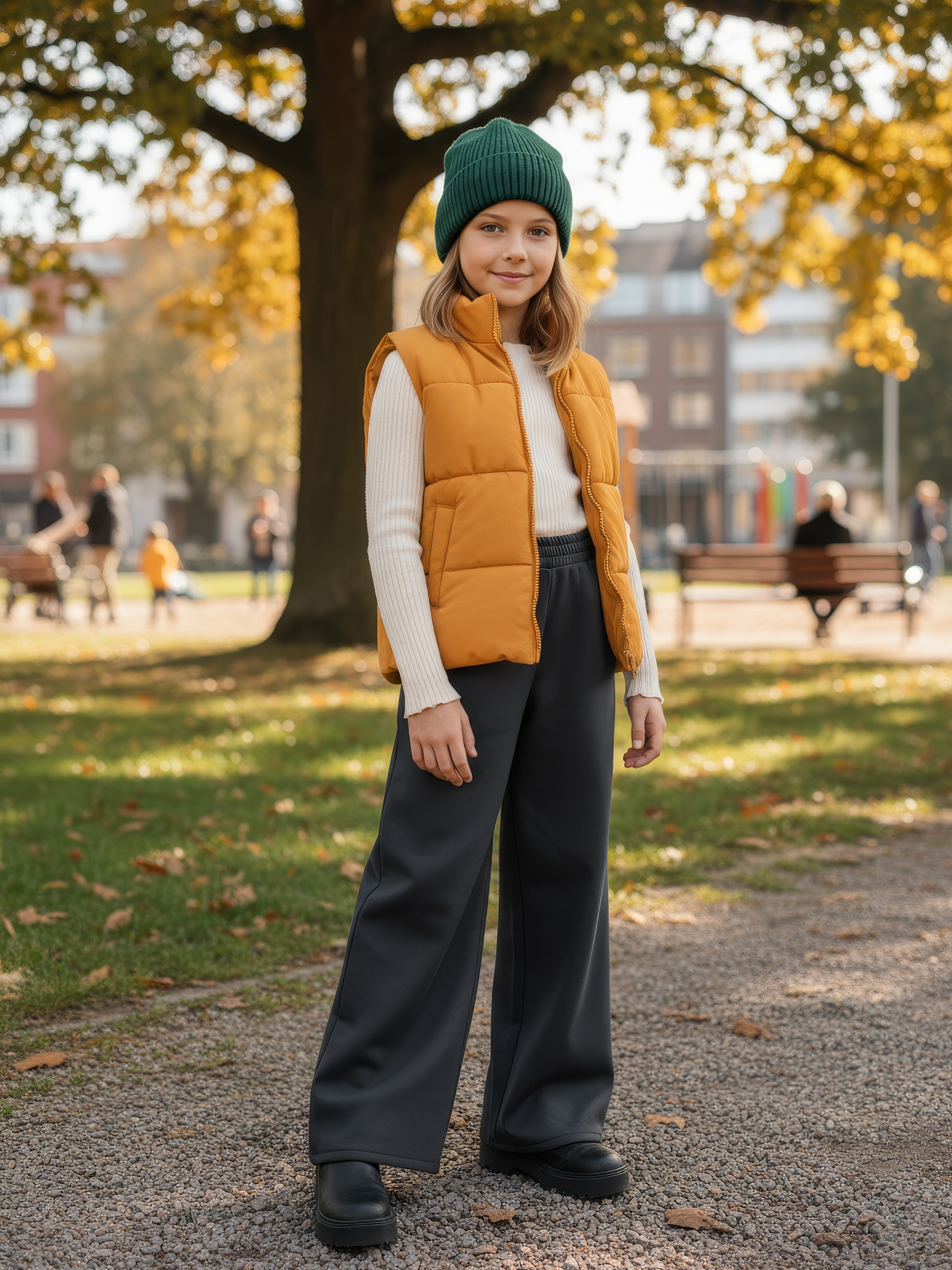 Брюки-палаццо СИНЯЯ МОДА WF502A-H39 - фото 17